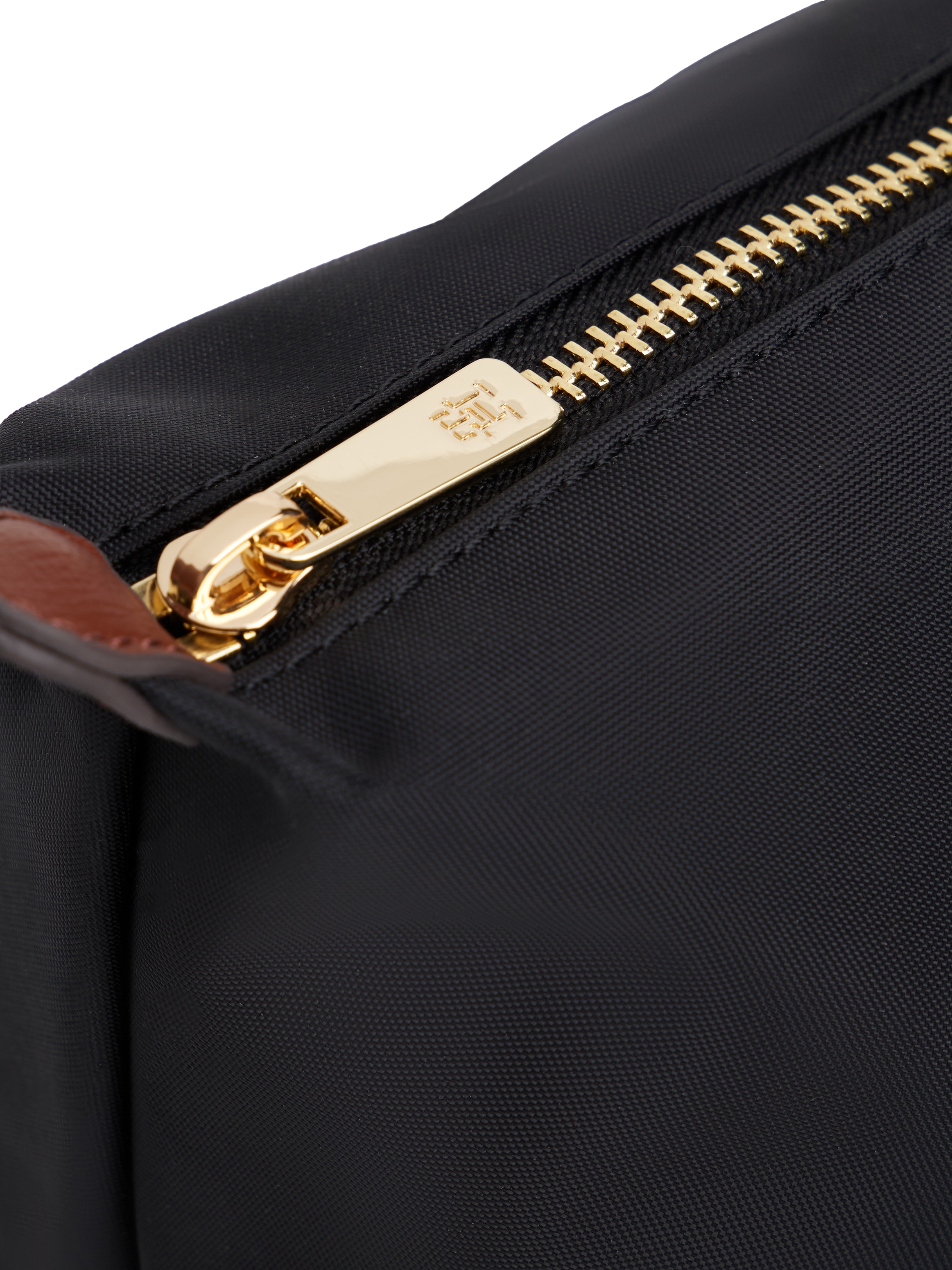 Tommy Hilfiger Kosmetiktasche »TH ICON WASHBAG NYLON«, Unisex Minibag, Kulturbeutel, mit TH-Schmuckelement