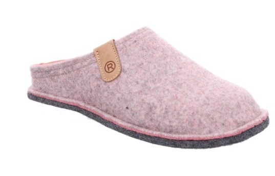 Rohde Pantoffel "CALMYS N15" Clog, Hausschuh, Homeslipper, Filz in melierter Optik