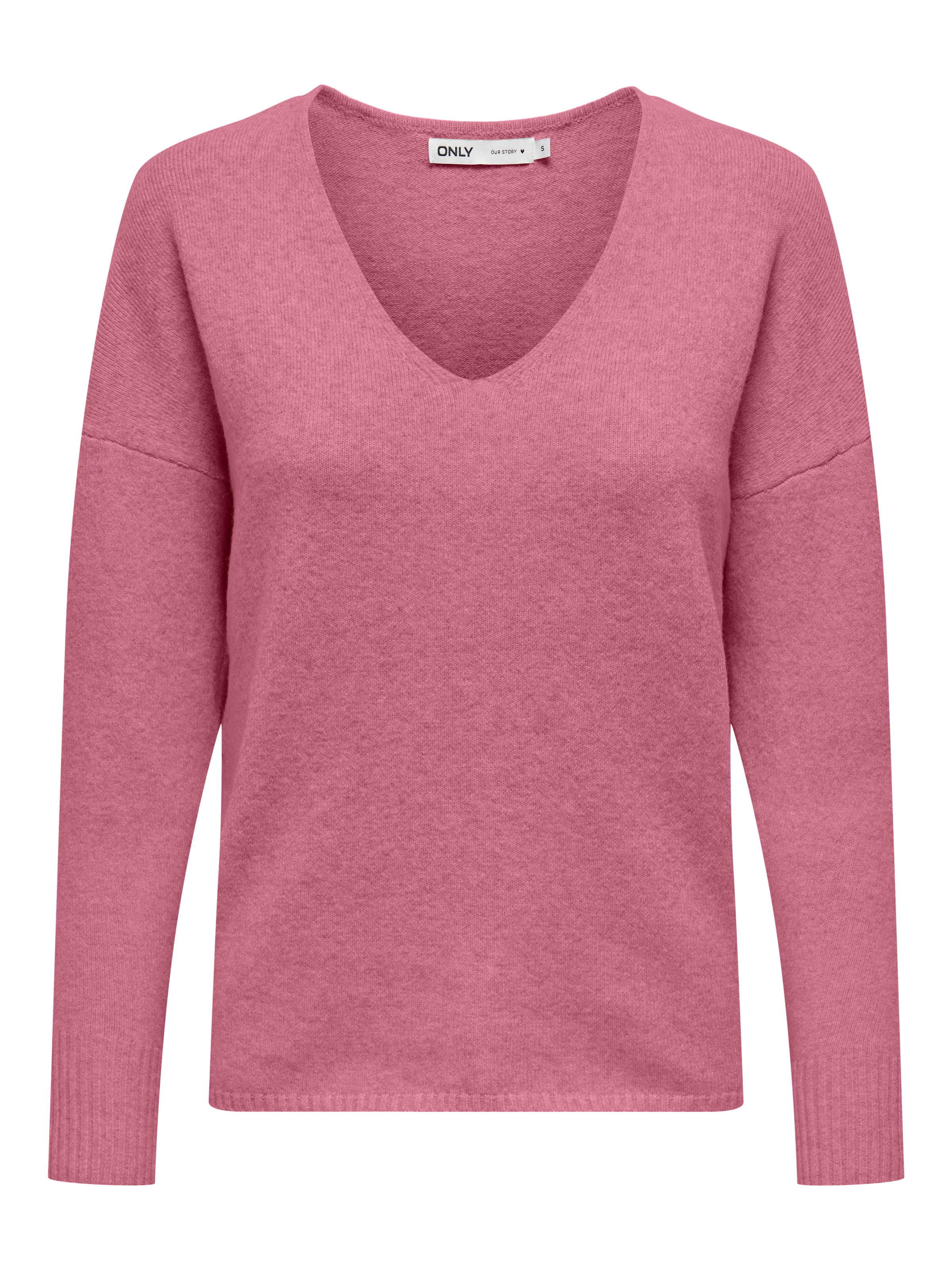 ONLY V-Ausschnitt-Pullover »ONLRICA LIFE L/S V-NECK PULLO KNT NOOS«