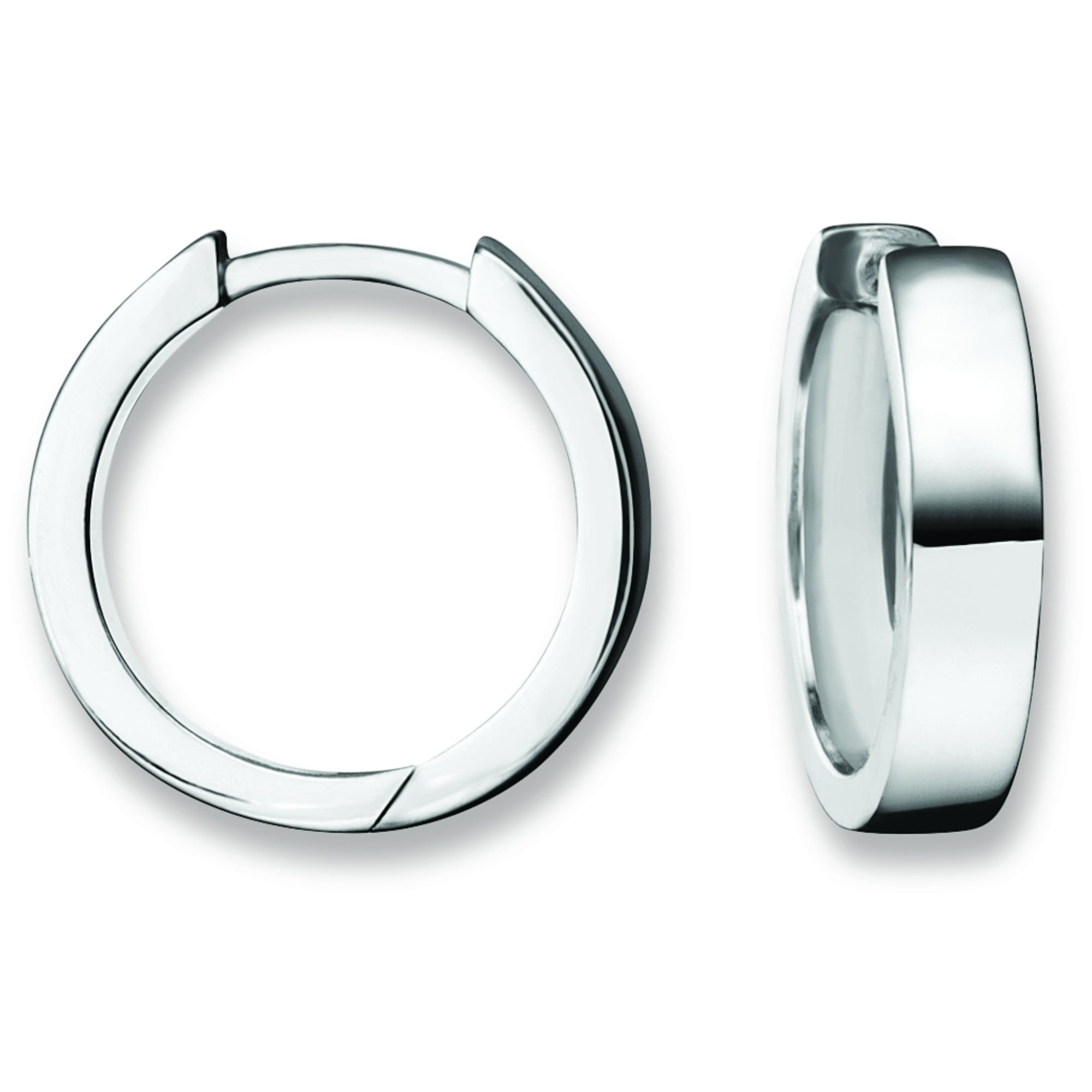 Paar Creolen ONE ELEMENT "Ohrringe Creolen aus 925 Silber Ø 15,7 x 3,4 mm", silber, Ohrringe, Damen, Damen, Silber 925 (Sterlingsilber), Schlicht & schön – dezente Eleganz für jeden Tag
