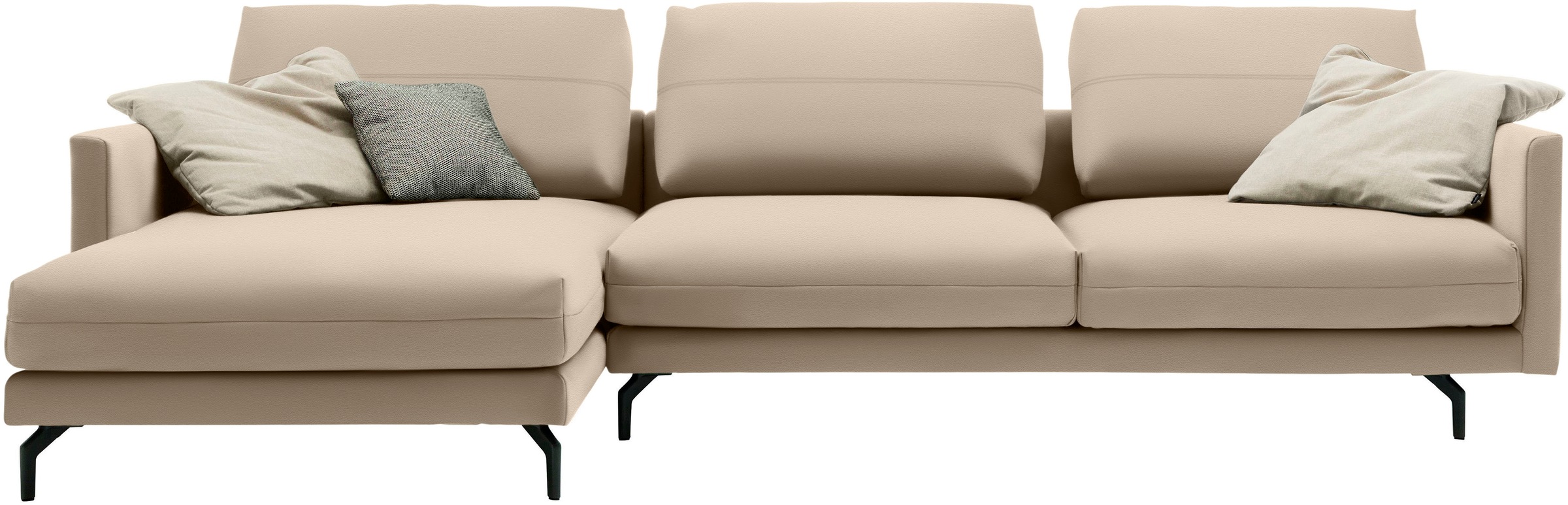 Creation BY ROLF BENZ Ecksofa »CR.414, Designecksofa, Polsterecke, L-Form«, wahlweise aus feinstem Rindsleder oder hochwertigem Chenille