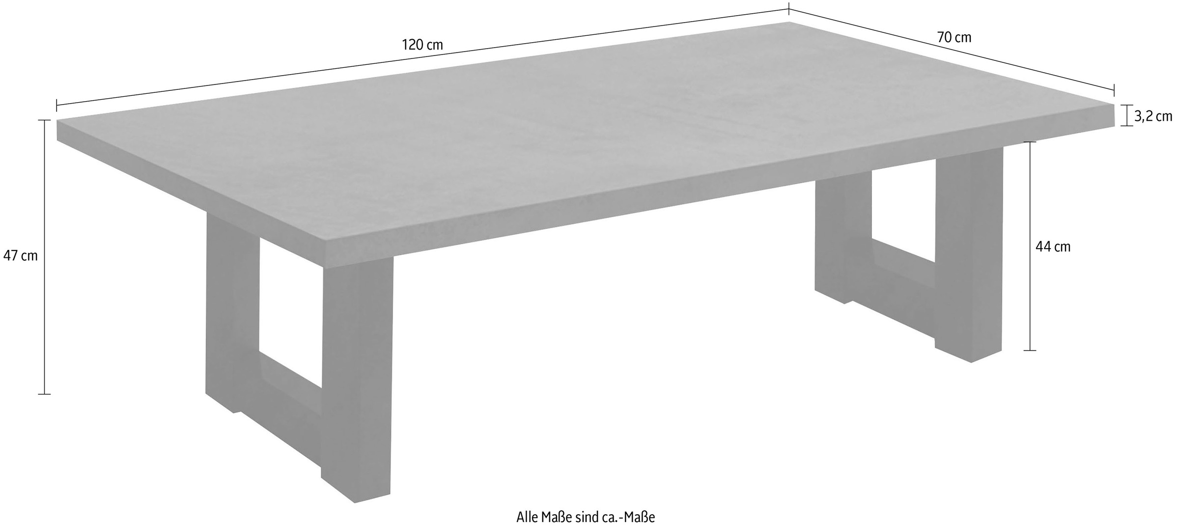 Mäusbacher Couchtisch "TOPSELLER", (Beistelltisch), Tisch, U-Gestell günstig online kaufen