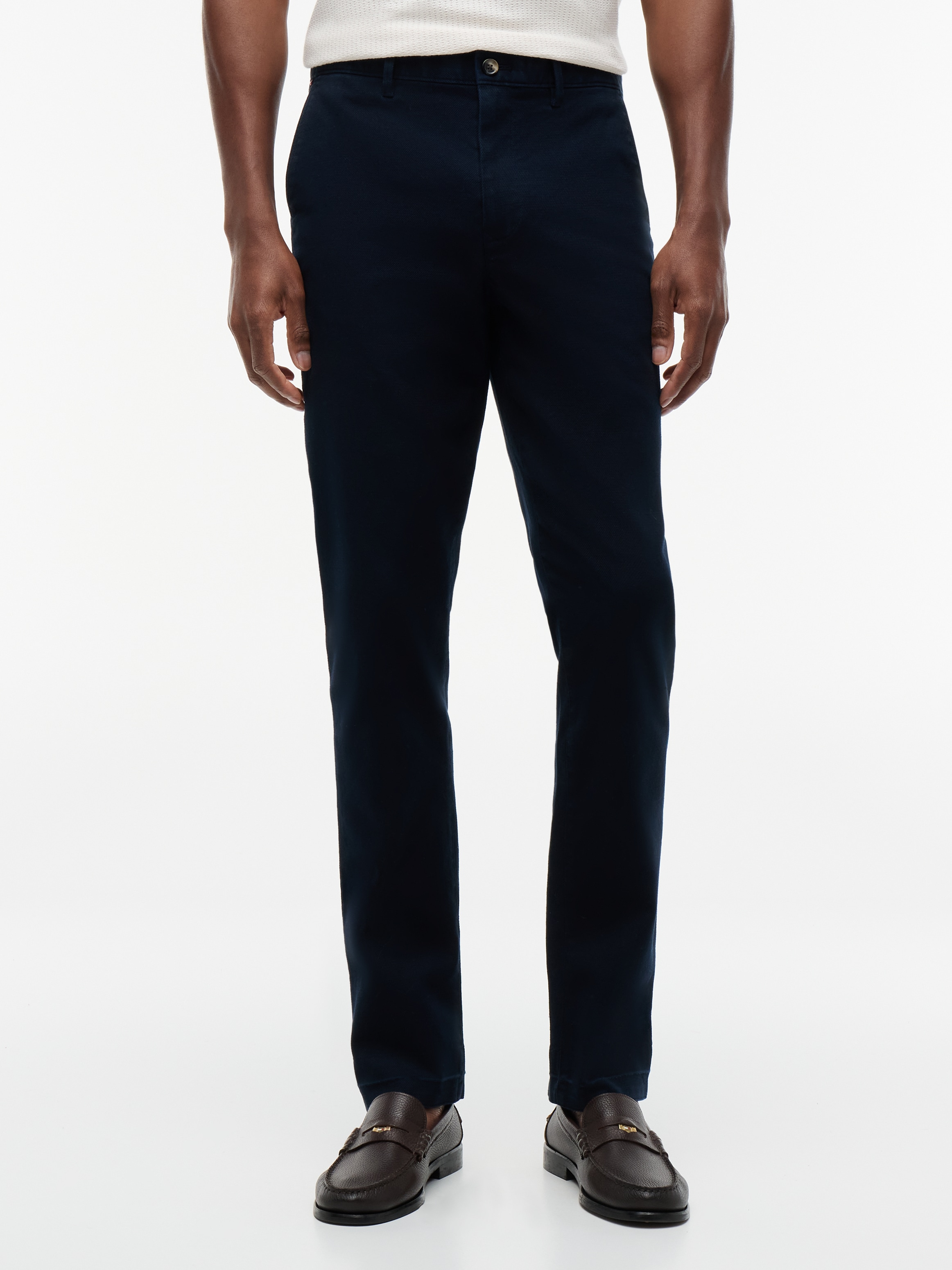 Tommy Hilfiger Chinohose "DENTON OPEN STRUCTURE" mit Struktur