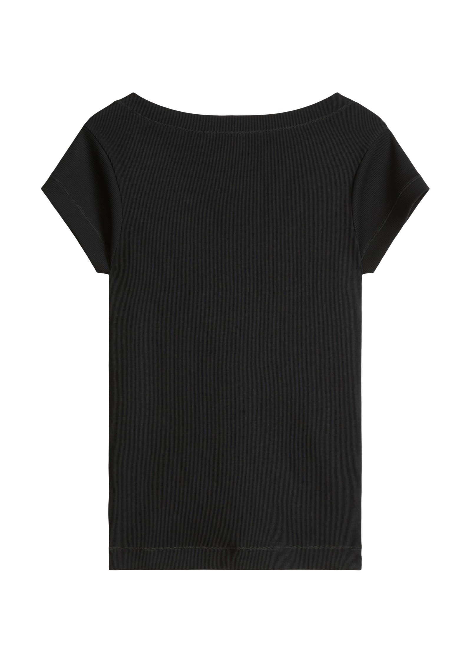 Marc O'Polo T-Shirt »aus elastischem Rippjersey«