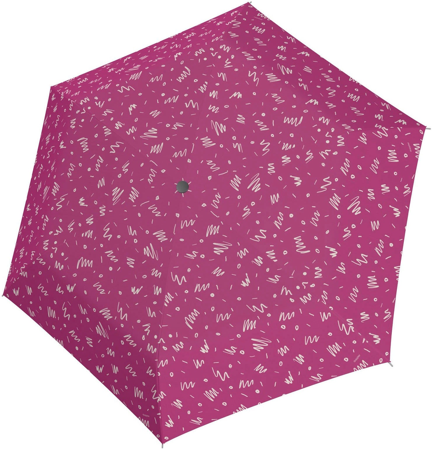 doppler® Taschenregenschirm »zero 99 Minimally fancy pink«