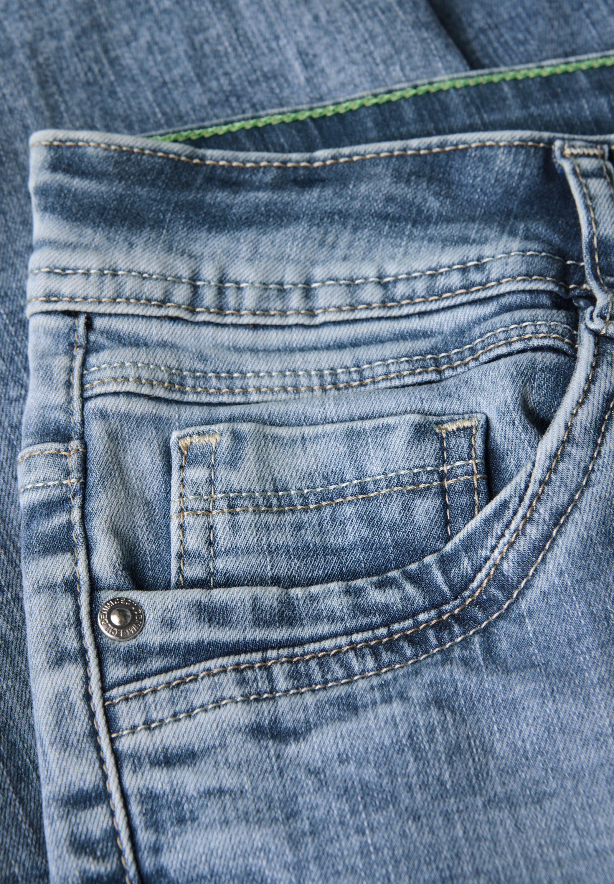 Cecil Gerade Jeans, Middle Waist