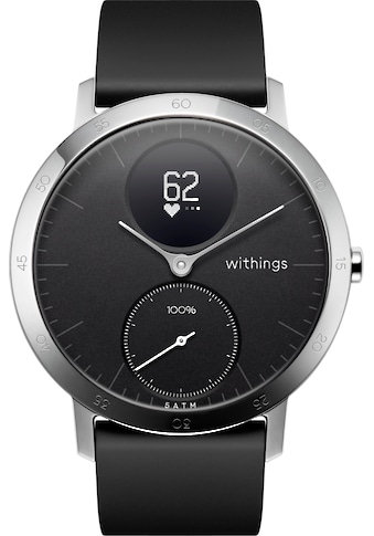 Withings Fitnessuhr »Activité STEEL HR (40 mm)«...