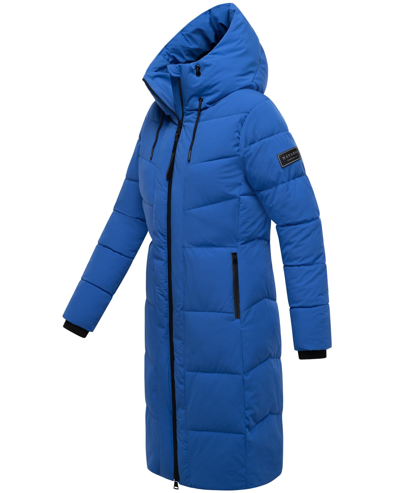 Navahoo Steppmantel »Schokokuss XIV«, Warmer Damen gesteppter Wintermantel mit Kapuze
