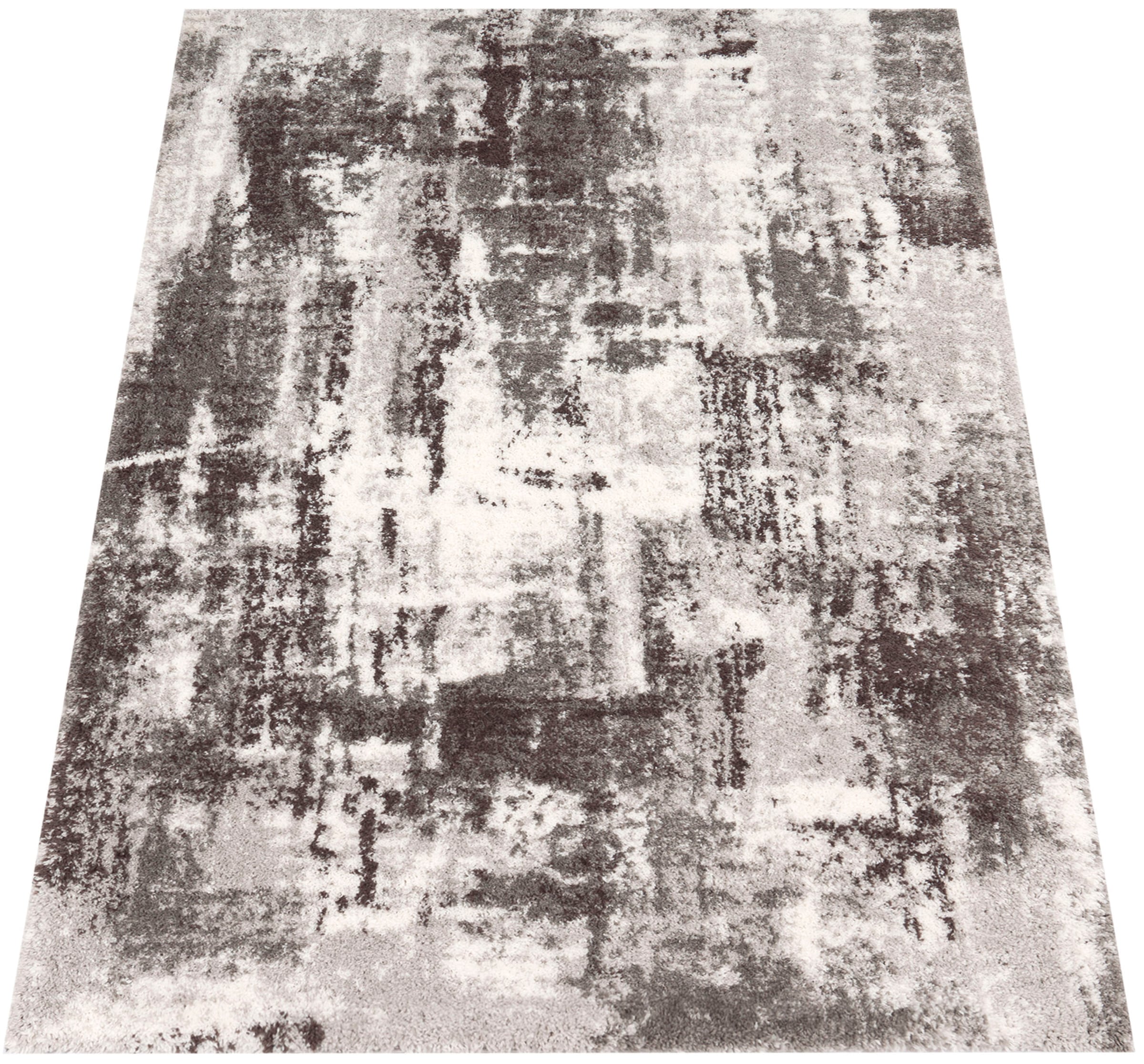 Paco Home Hochflor-Teppich "Padua 623" rechteckig 34 Höhe Kurzflor, moderne günstig online kaufen