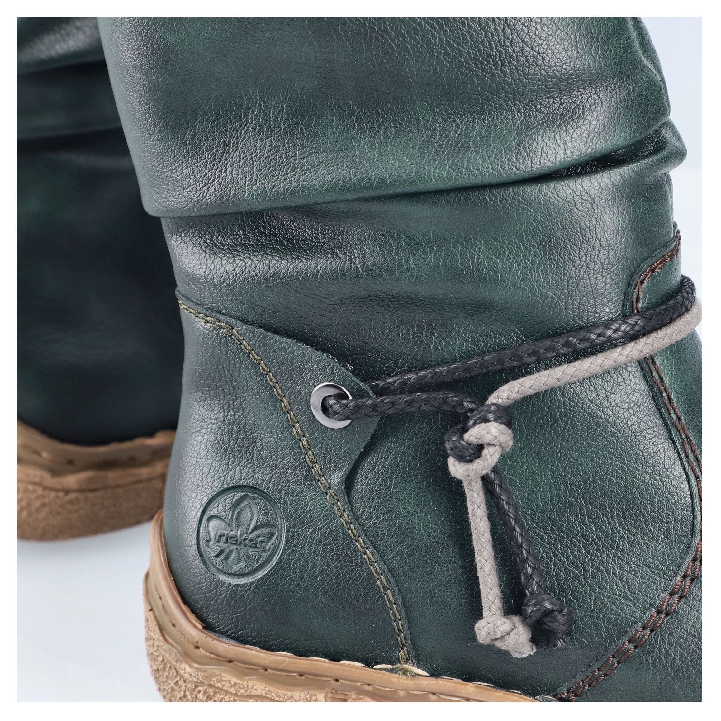 Rieker Winterboots, Winterstiefelette, slouchy Schaft, Reißverschluss, mit Warmfutter