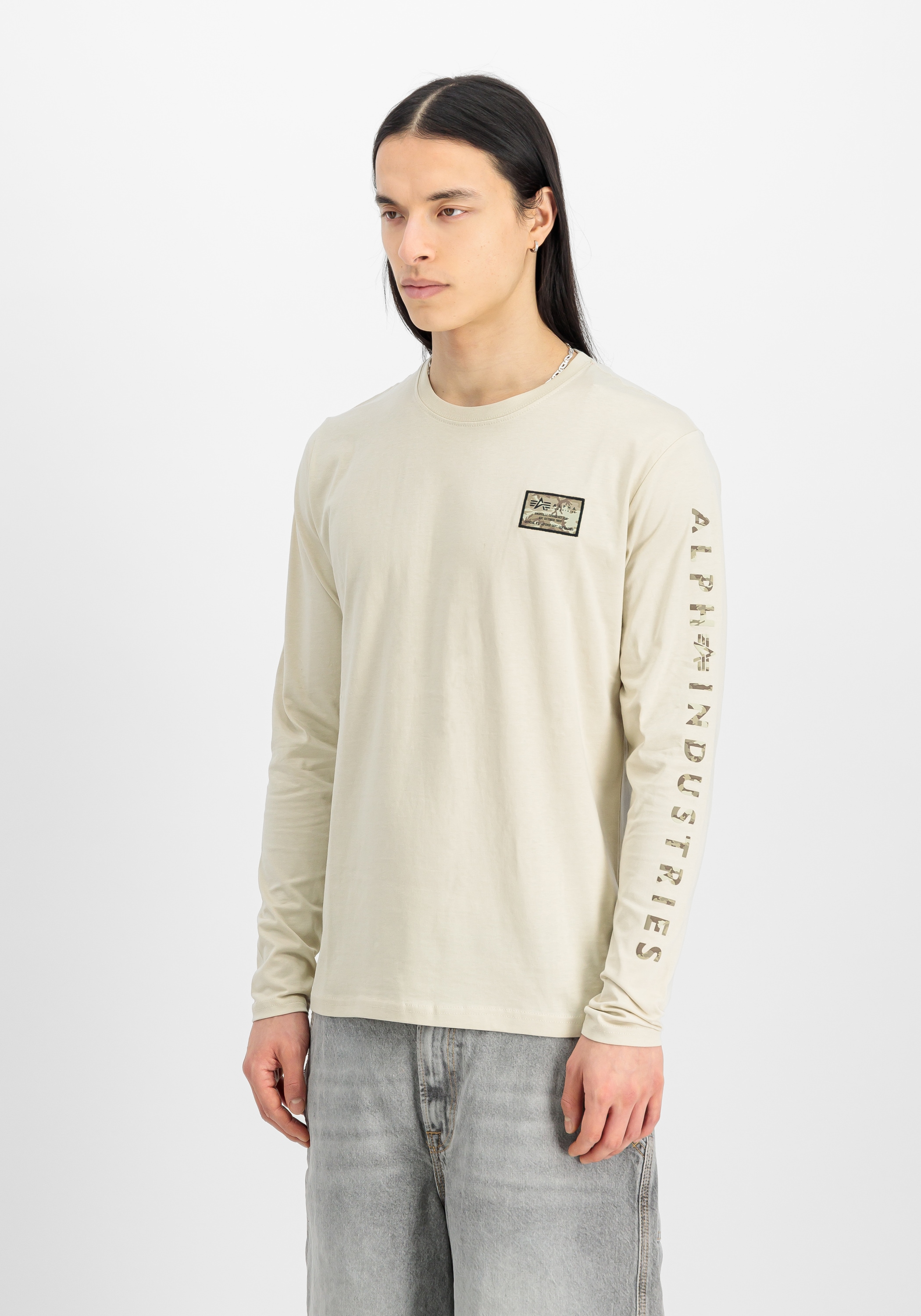 Alpha Industries Longsleeve "Camo Sleeve Longsleeve"