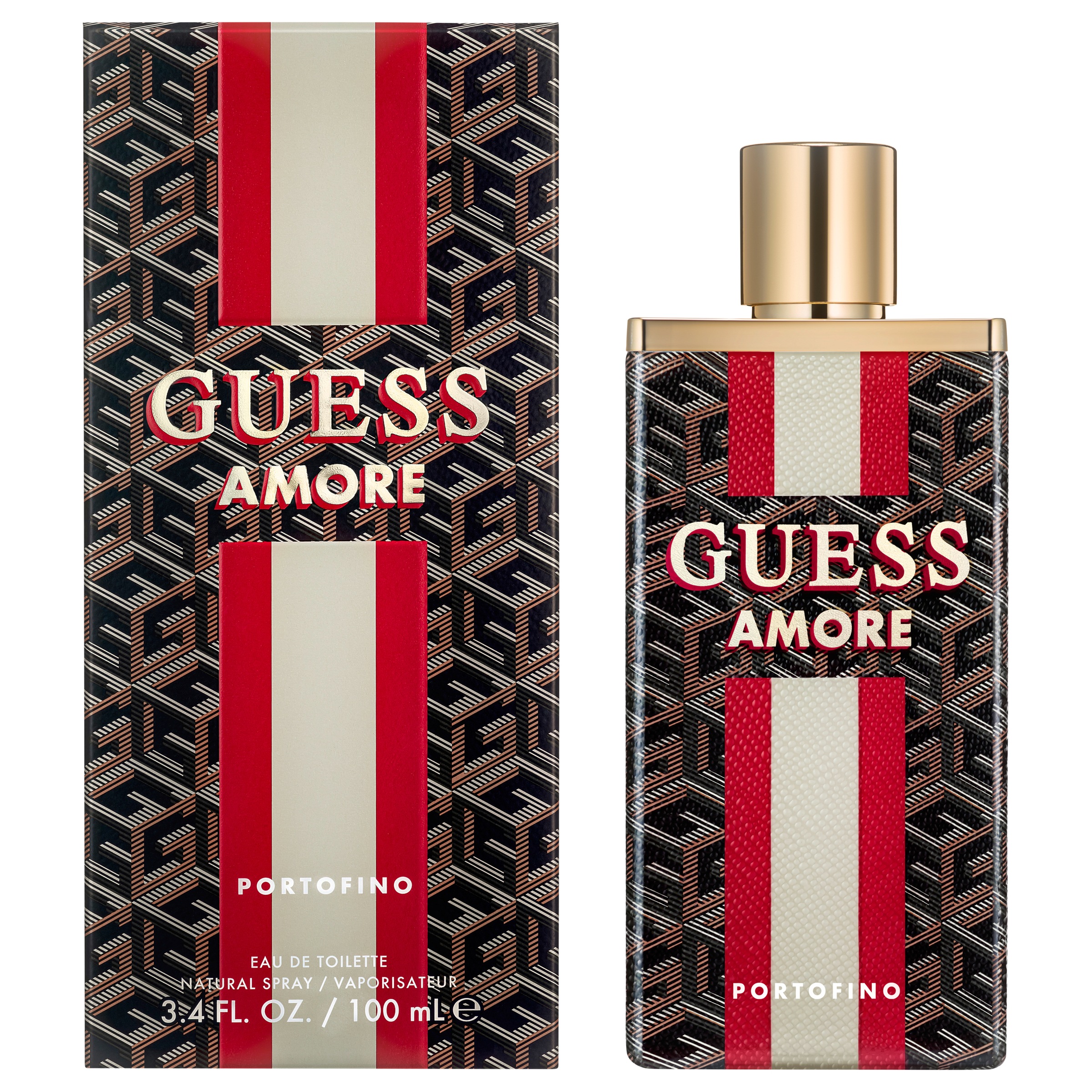 Guess Eau de Toilette »AMORE PORTOFINO EDT« 1 holzig-fruchtige Duftnote