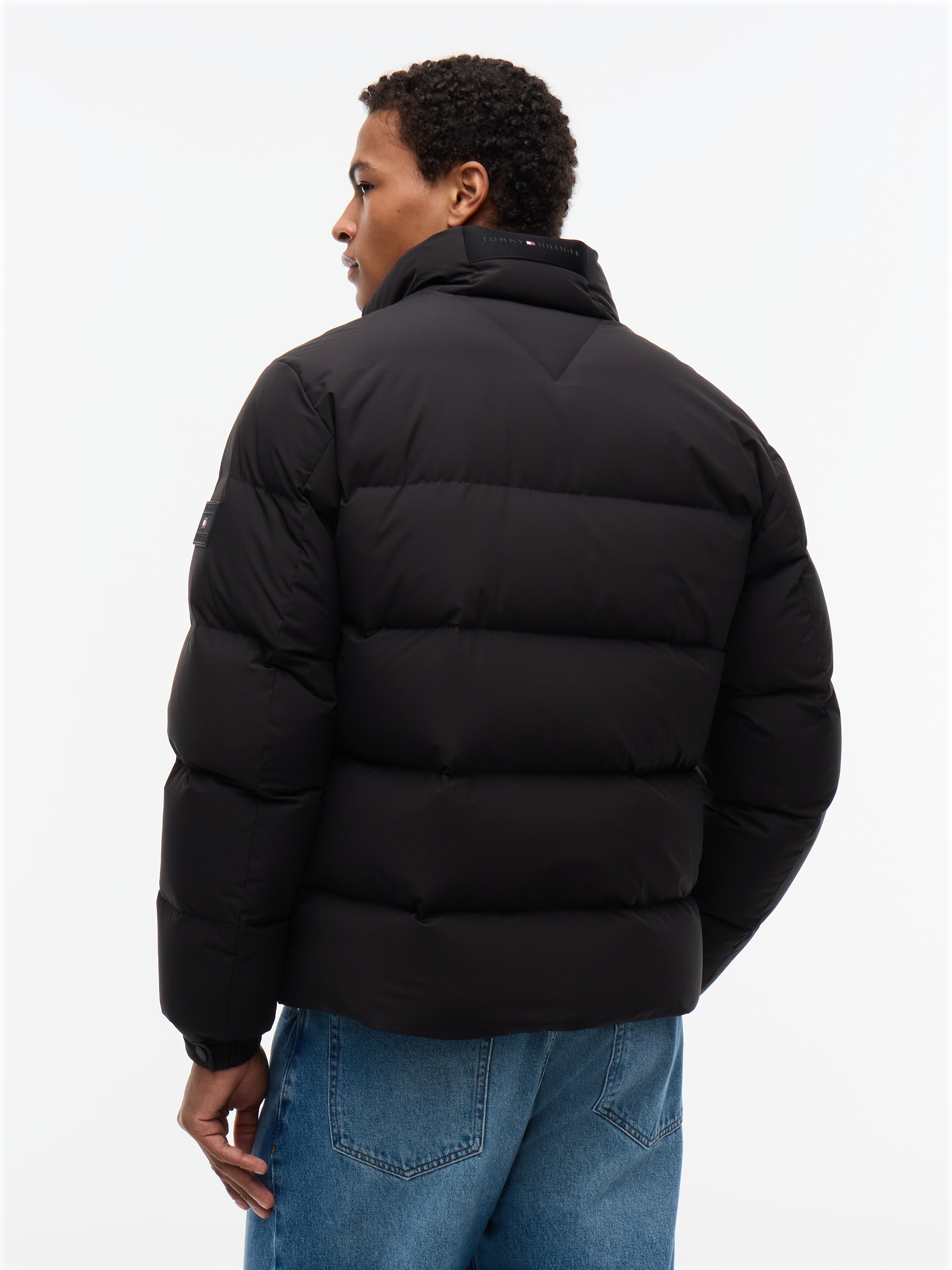 Tommy Hilfiger Daunenjacke »DOWN STAND PUFFER« Winterjacke, weiche Daunenfüllung