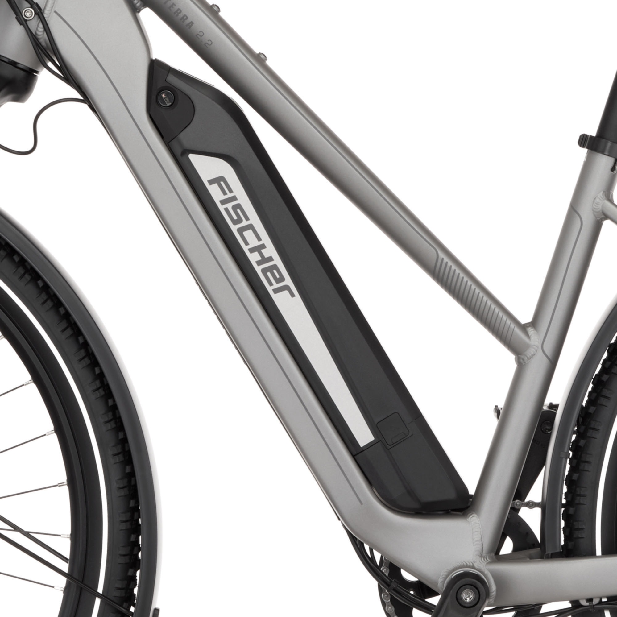 FISCHER Fahrrad »TERRA 2.2 459« 8 Gang Shimano ACERA Schaltwerk Heckmotor mit Akku-Ladegerät;mit Werkzeug, 