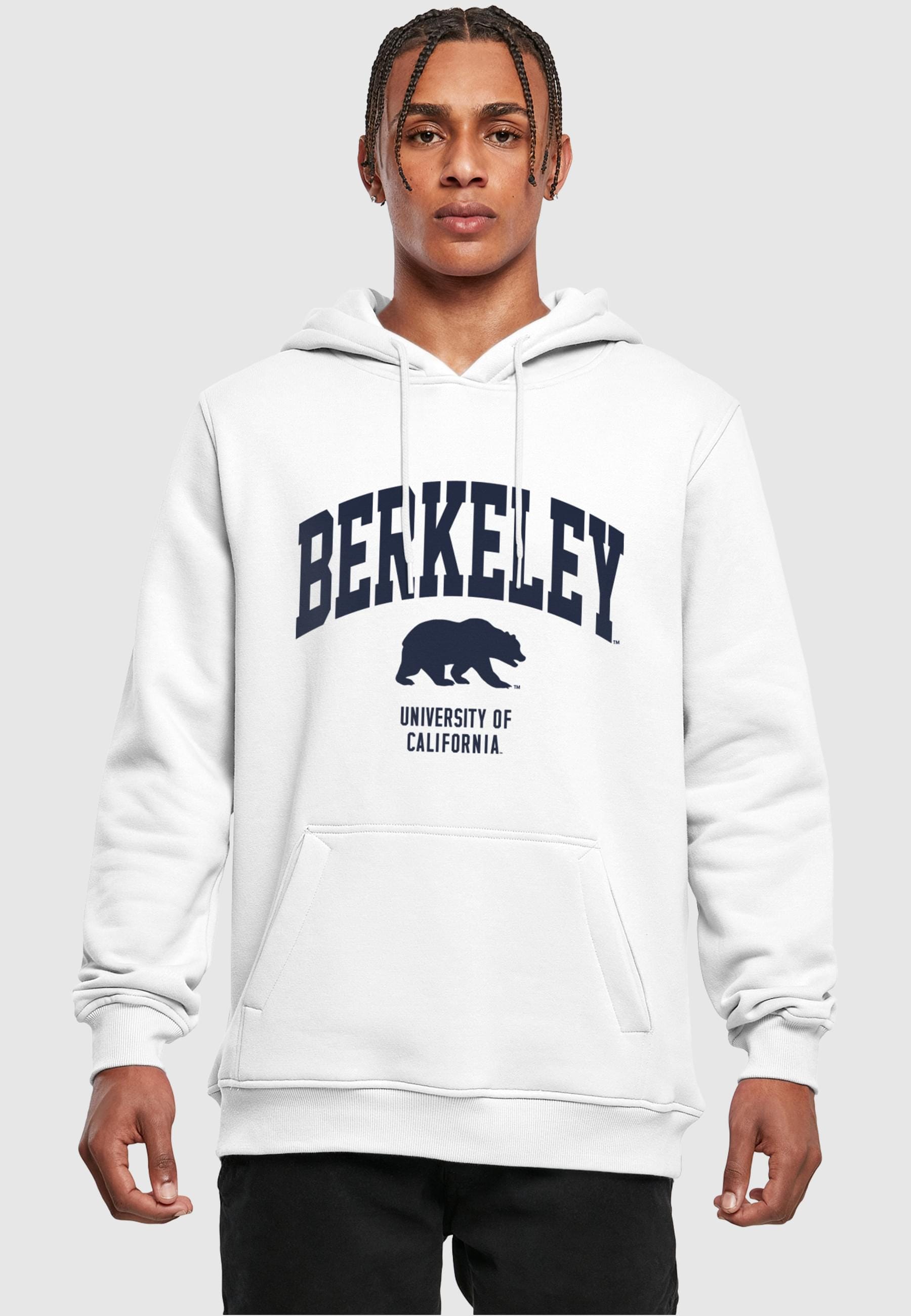 Merchcode Kapuzensweatshirt »Merchcode Herren Berkeley University - Bear Hoody«, (1 tlg.)