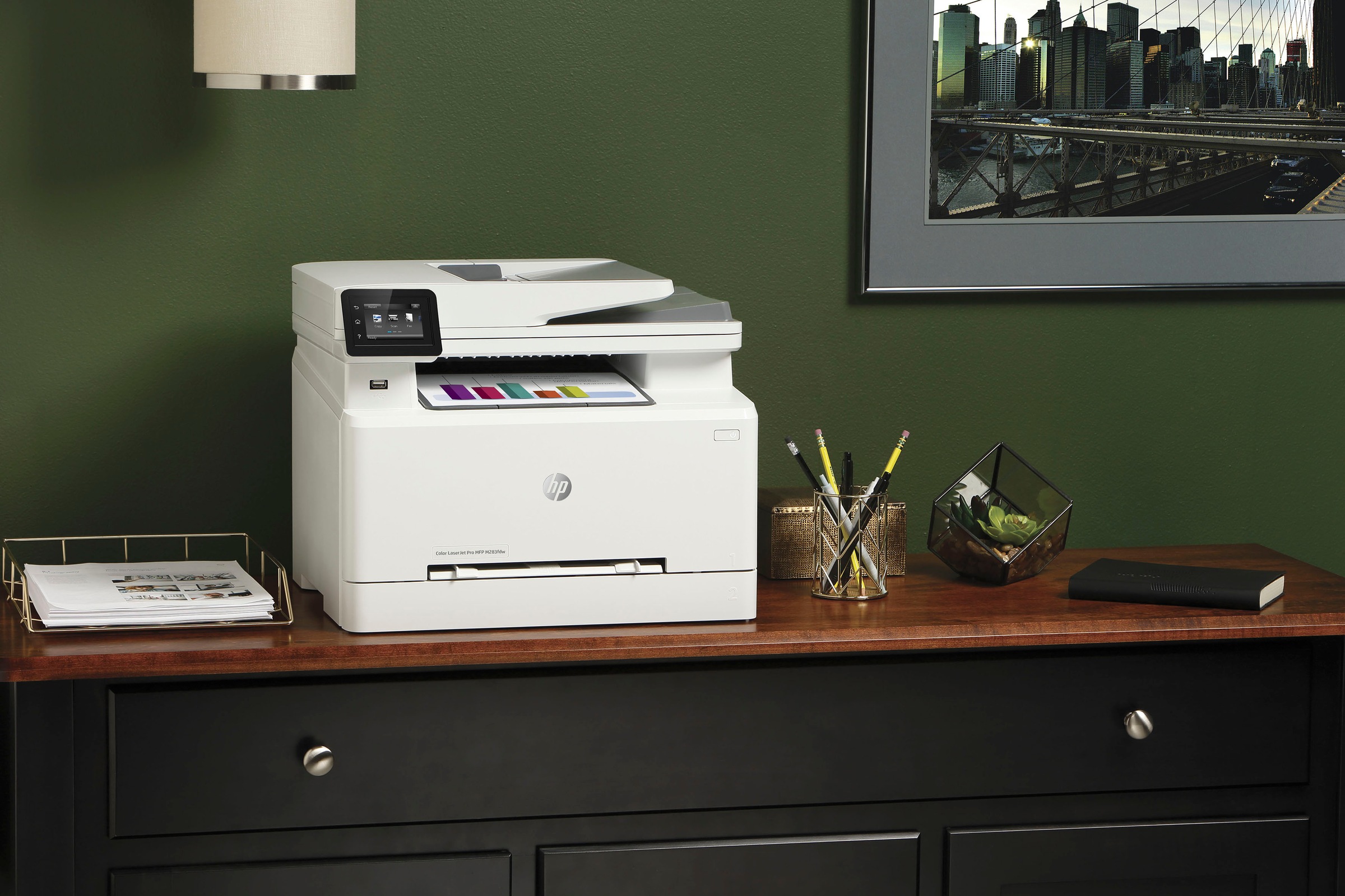HP Multifunktionsdrucker »Color BAUR MFP Pro M283fdw«, LaserJet | HP