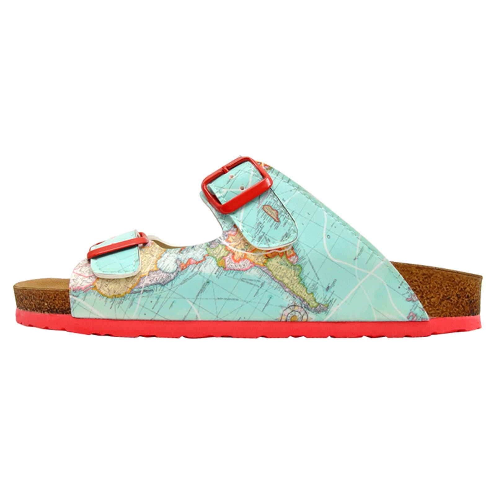 DOGO Pantolette "Stella Pantolette Patch Fish Damen Sandalen, Stella Pantol günstig online kaufen