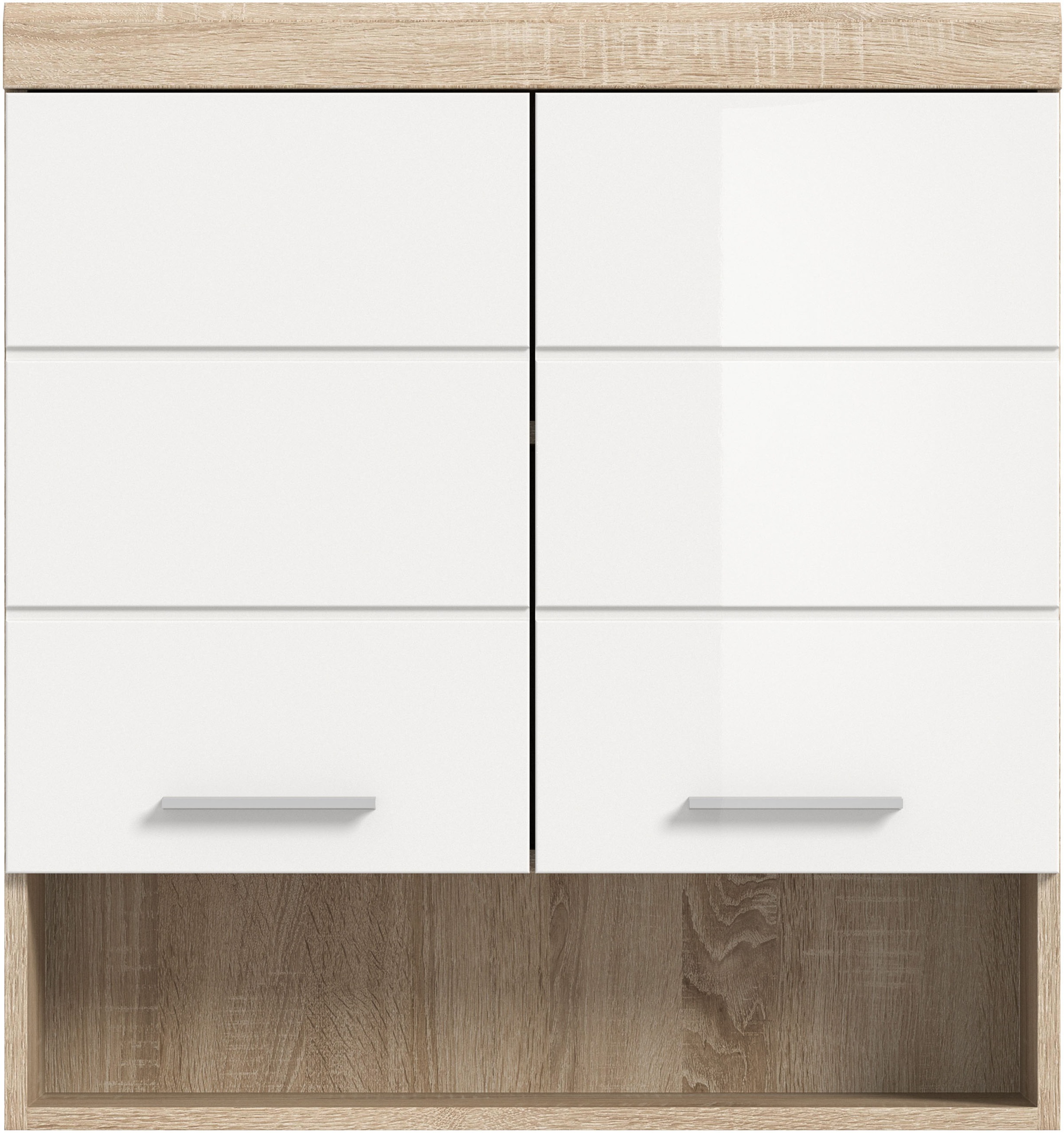 INOSIGN Hängeschrank "SIENA, Breite 74cm, 2 Türen, 1 offenes Fächer, MDF-Fr günstig online kaufen