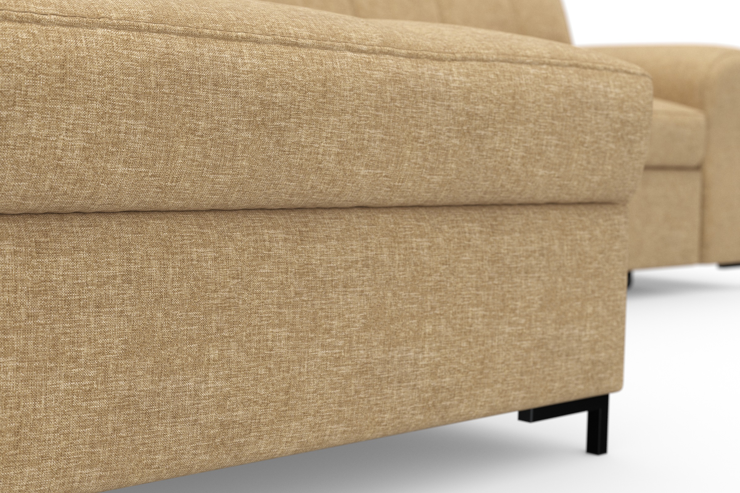 INOSIGN Ecksofa »Balme L-Form«, Inkl. Zierkissen, wahlweise mit Bettfunktion