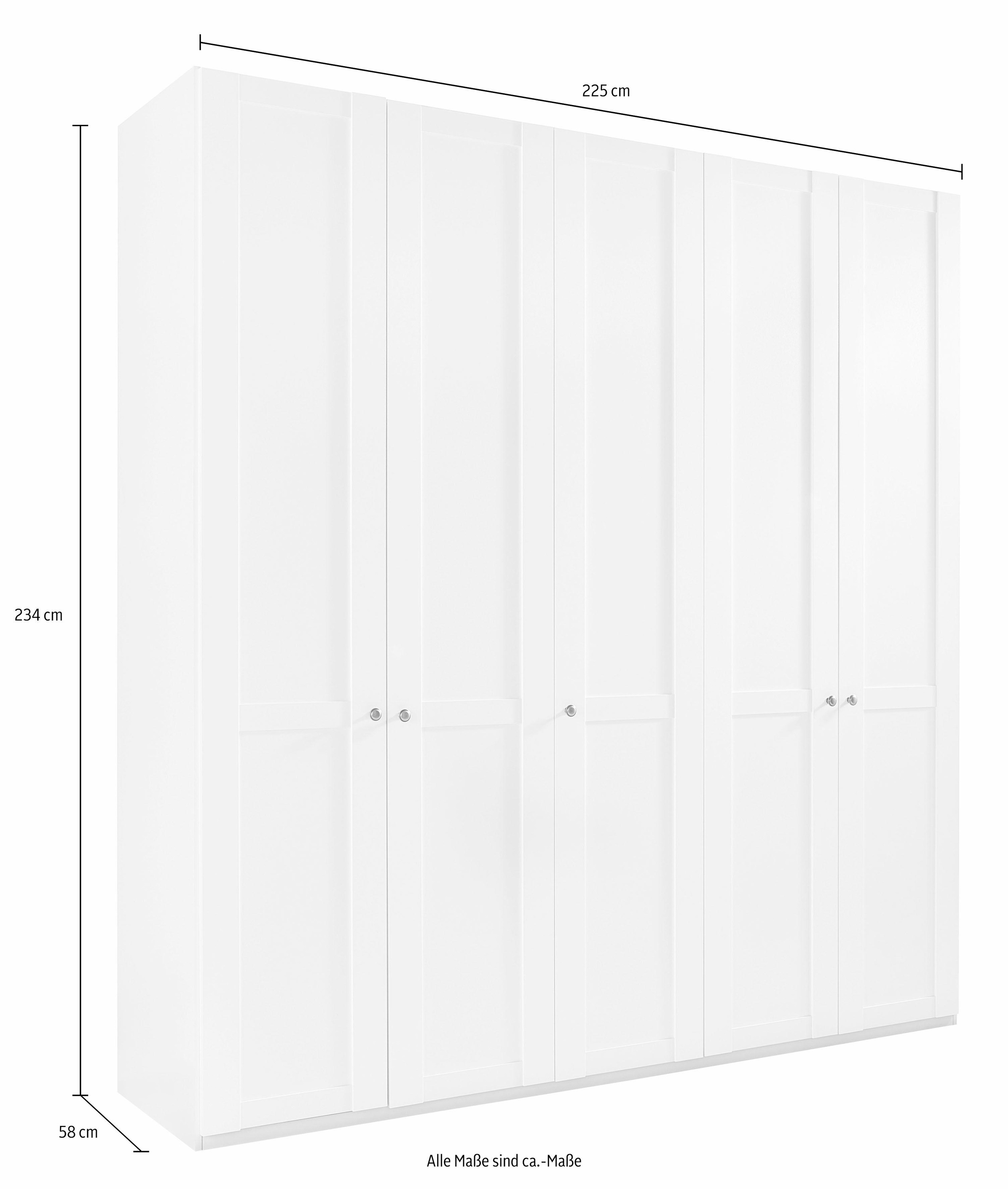 Wimex Kleiderschrank »New York, Wäscheschrank, Garderobe, Aufbewahrung«, in vielen Breiten, individuelles Stauraumwunder, Höhe 208 oder 236cm