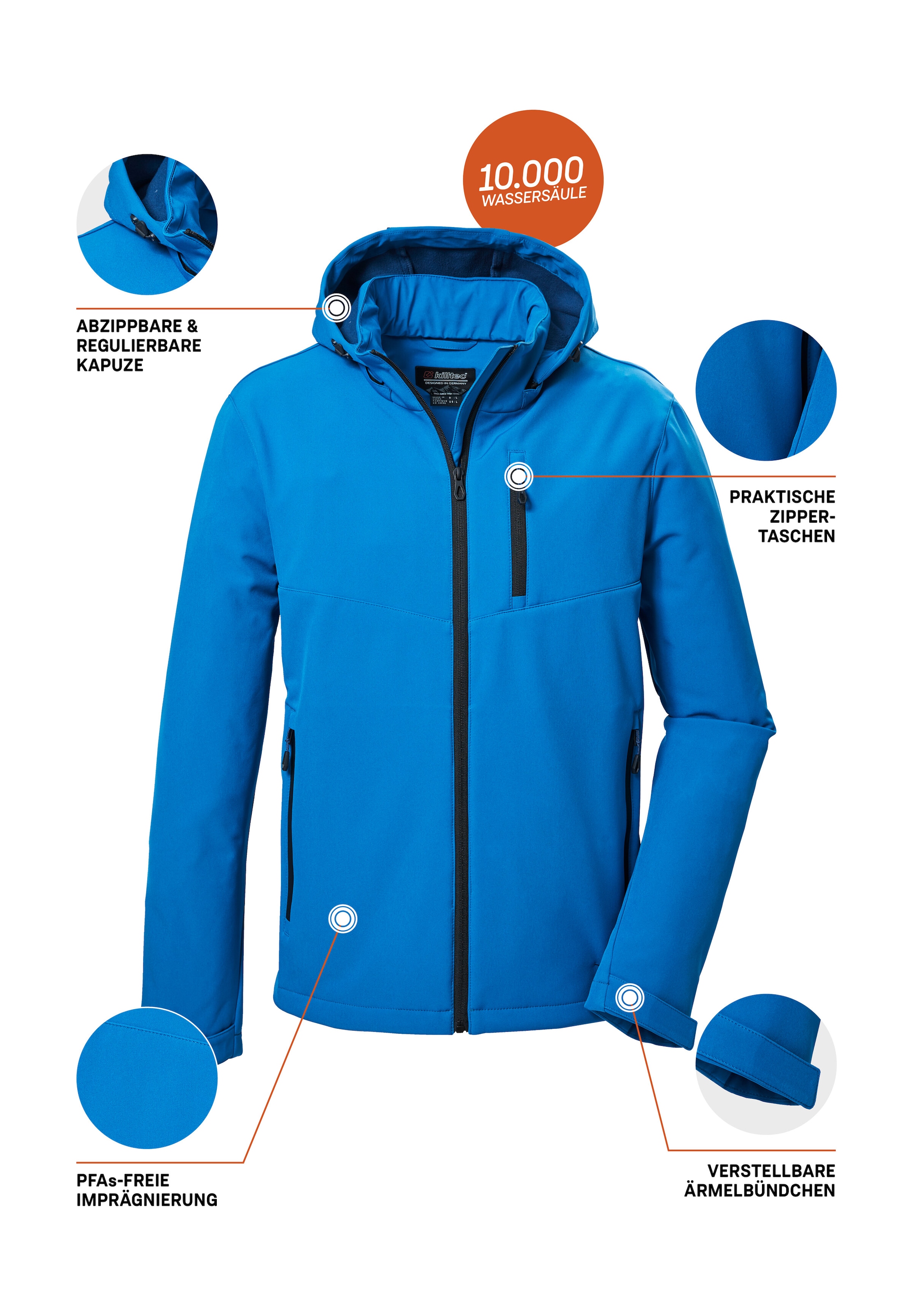 Killtec Softshelljacke »KOW 92 MN SFTSHLL JCKT«