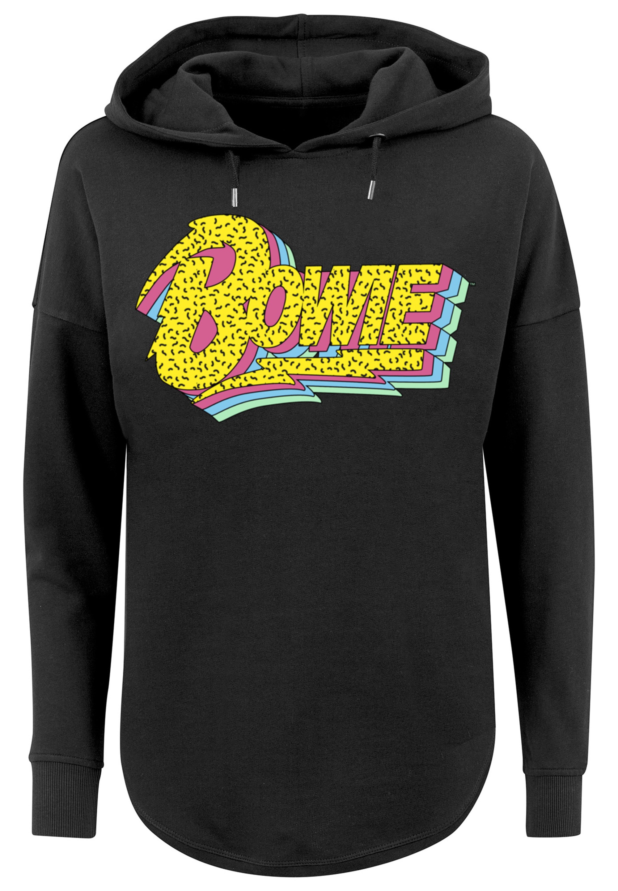 F4NT4STIC Kapuzenpullover »David Bowie Moonlight 90s Logo«, Print