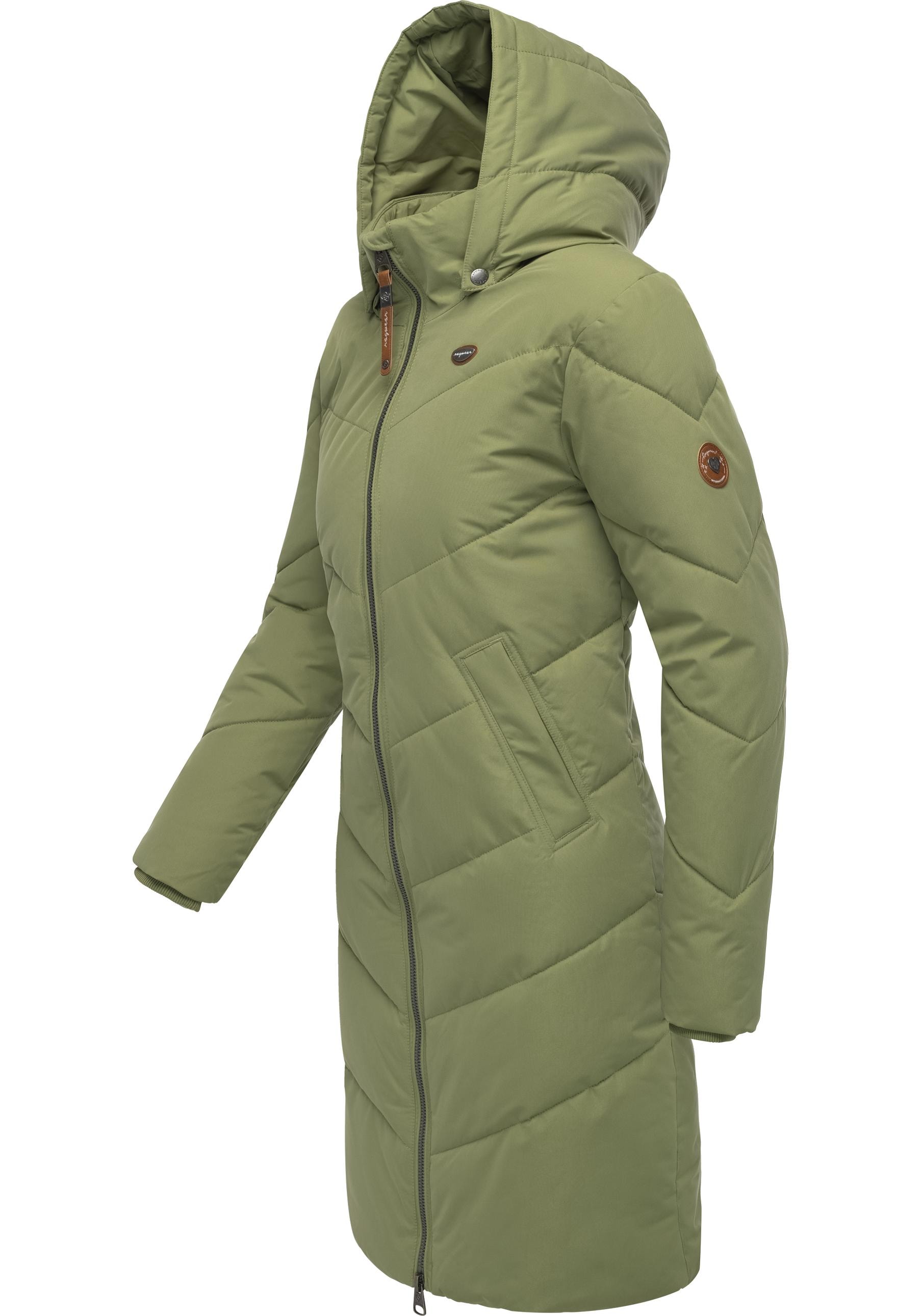 Ragwear Wintermantel »Rebelka« wasserdichter Winterparka mit abnehmbarer Kapuze