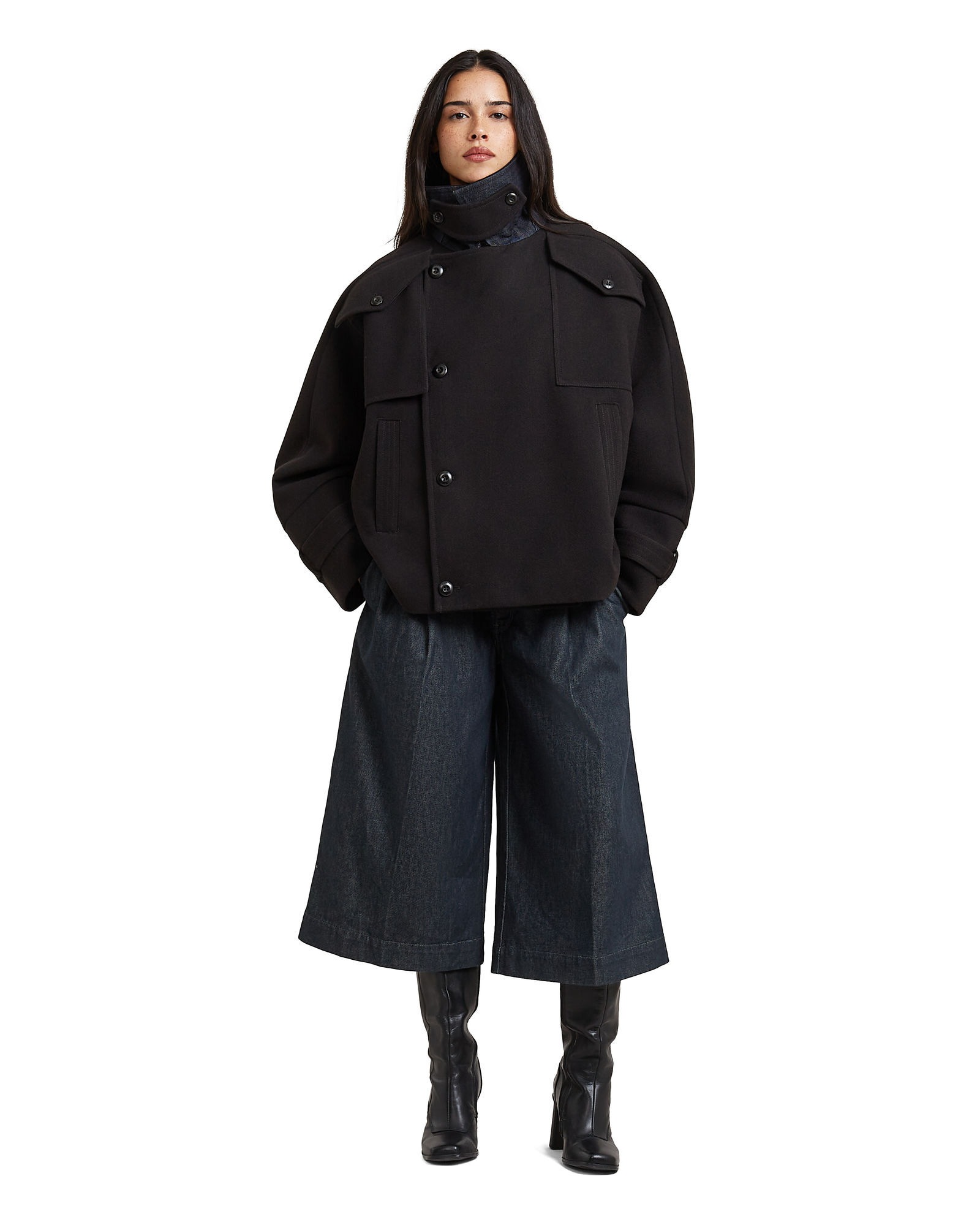G-STAR Outdoorjacke »Cape-Jacke mit 4 Taschen«