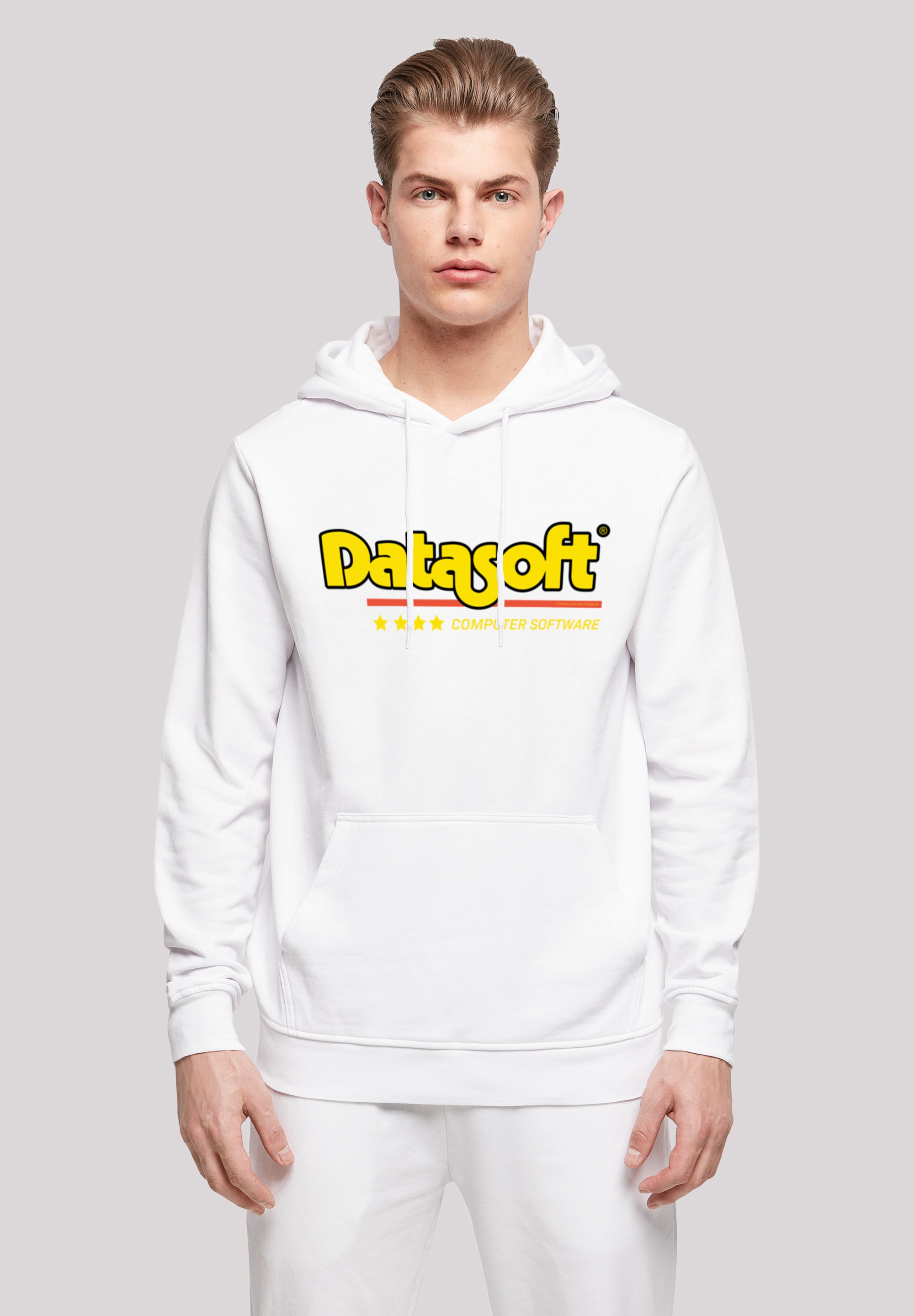 F4NT4STIC Kapuzenpullover "Retro Gaming Datasoft Logo gelb", Print günstig online kaufen