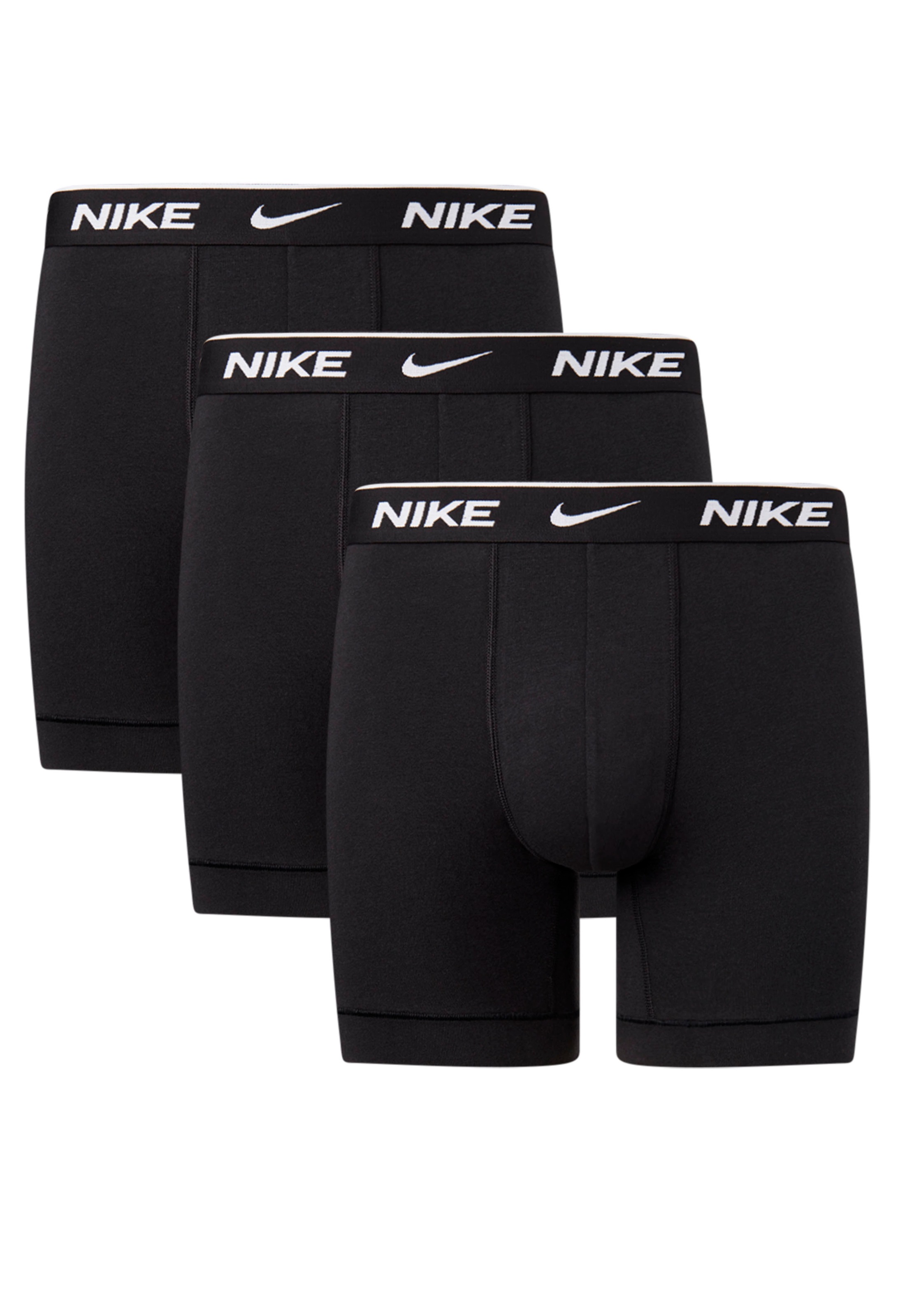 NIKE Underwear Boxer "BOXER BRIEF 3PK", (Packung, 3 St., 3er), mit Logo-Ela günstig online kaufen