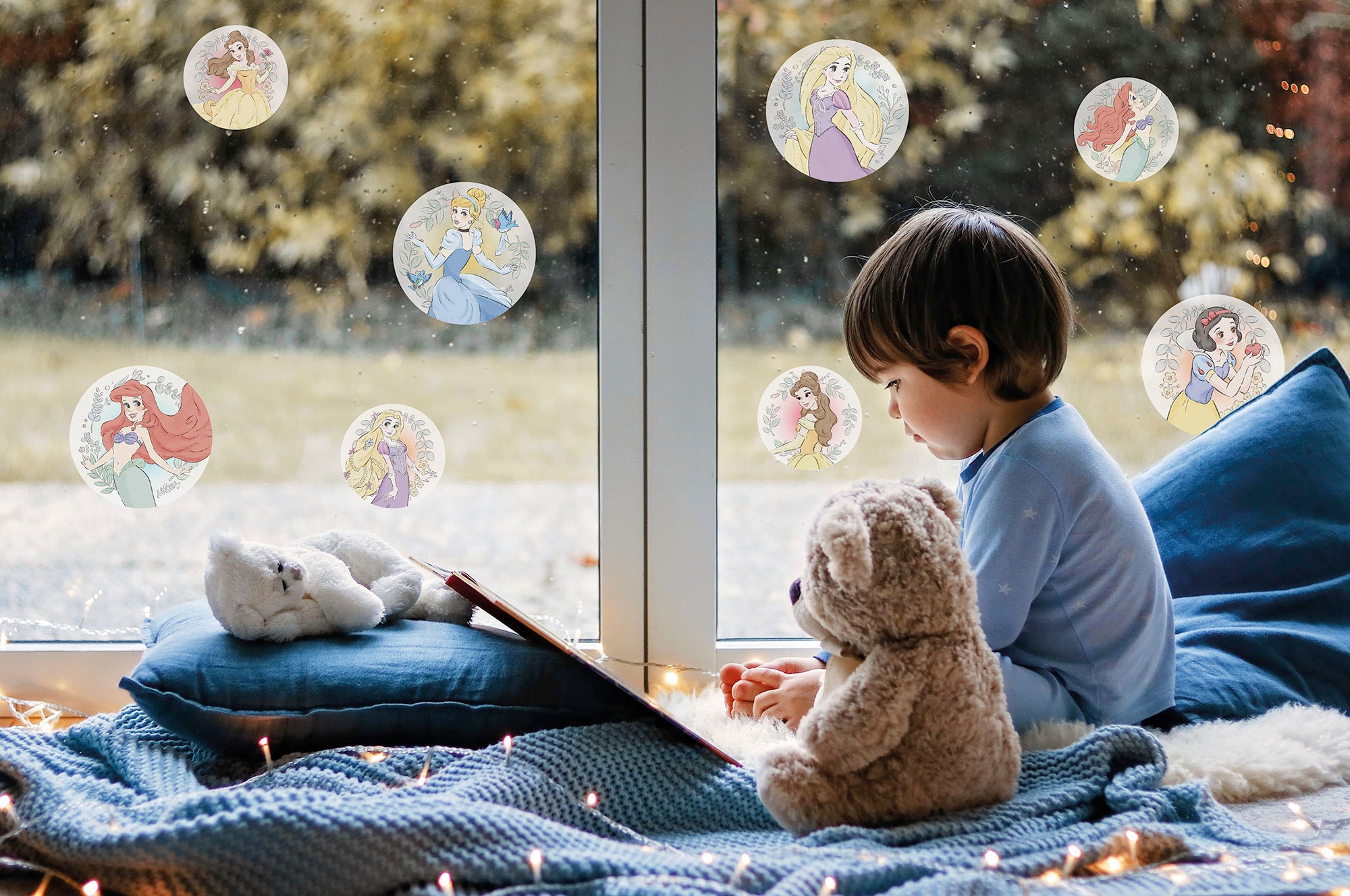 Komar Fensterdekoration "Walt Disney Prinzessinnen" günstig online kaufen