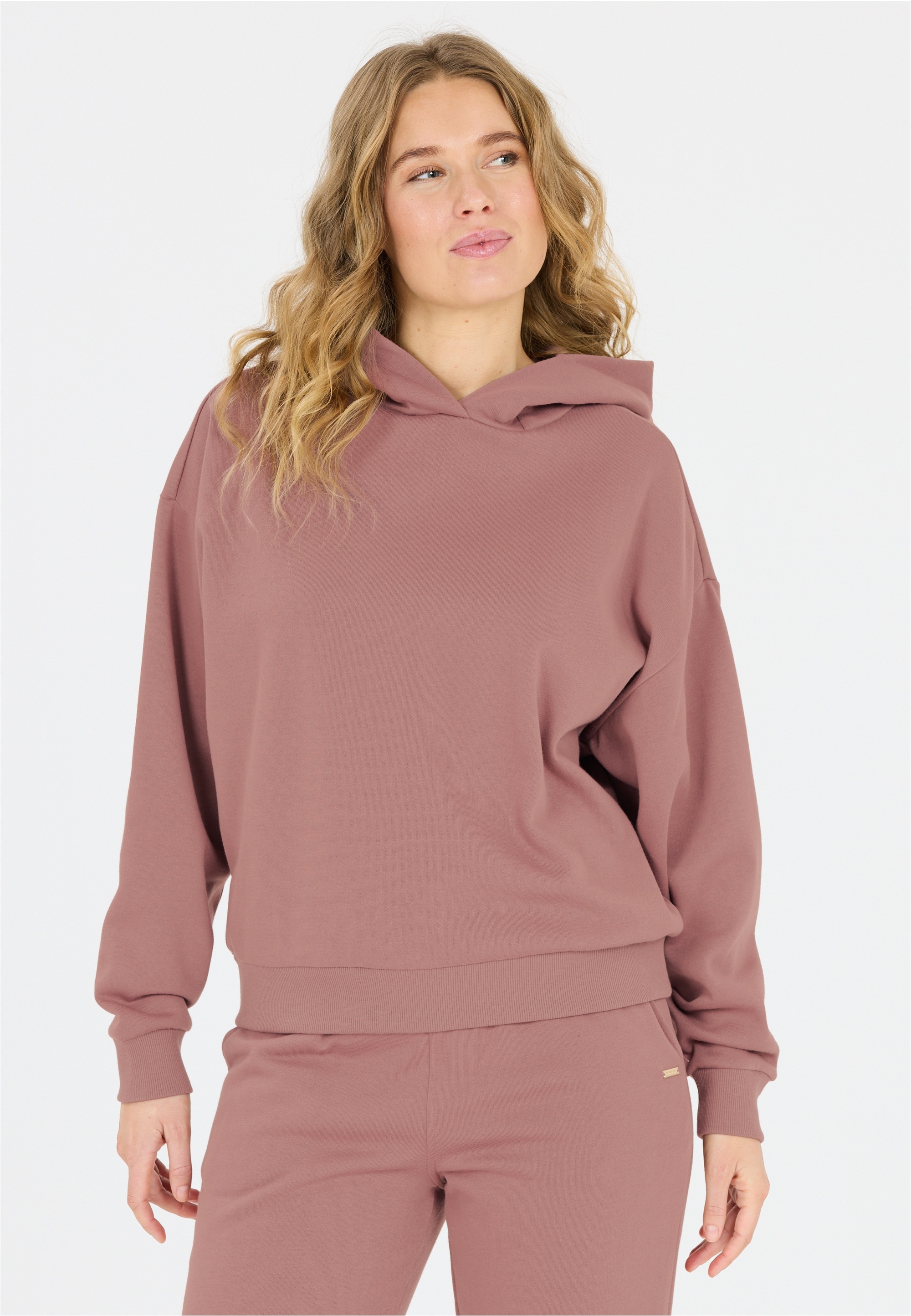 ATHLECIA Damen Sweatshirt "Carmen"rot, Gr. 38, meliert, 65% Polyester, 35% Baumwolle, Sweatshirts, mit Cotton-Touch