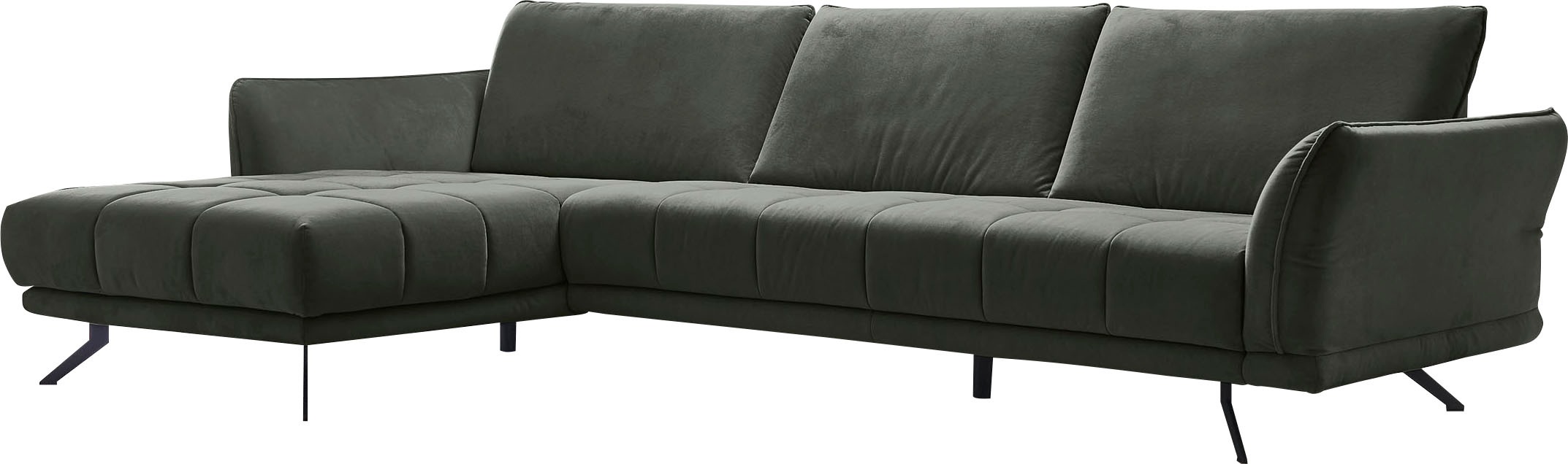 Die PlanBar Ecksofa »MP-IN20041 L-Form«, optional Sitztiefenverstellung und Kopfstützen