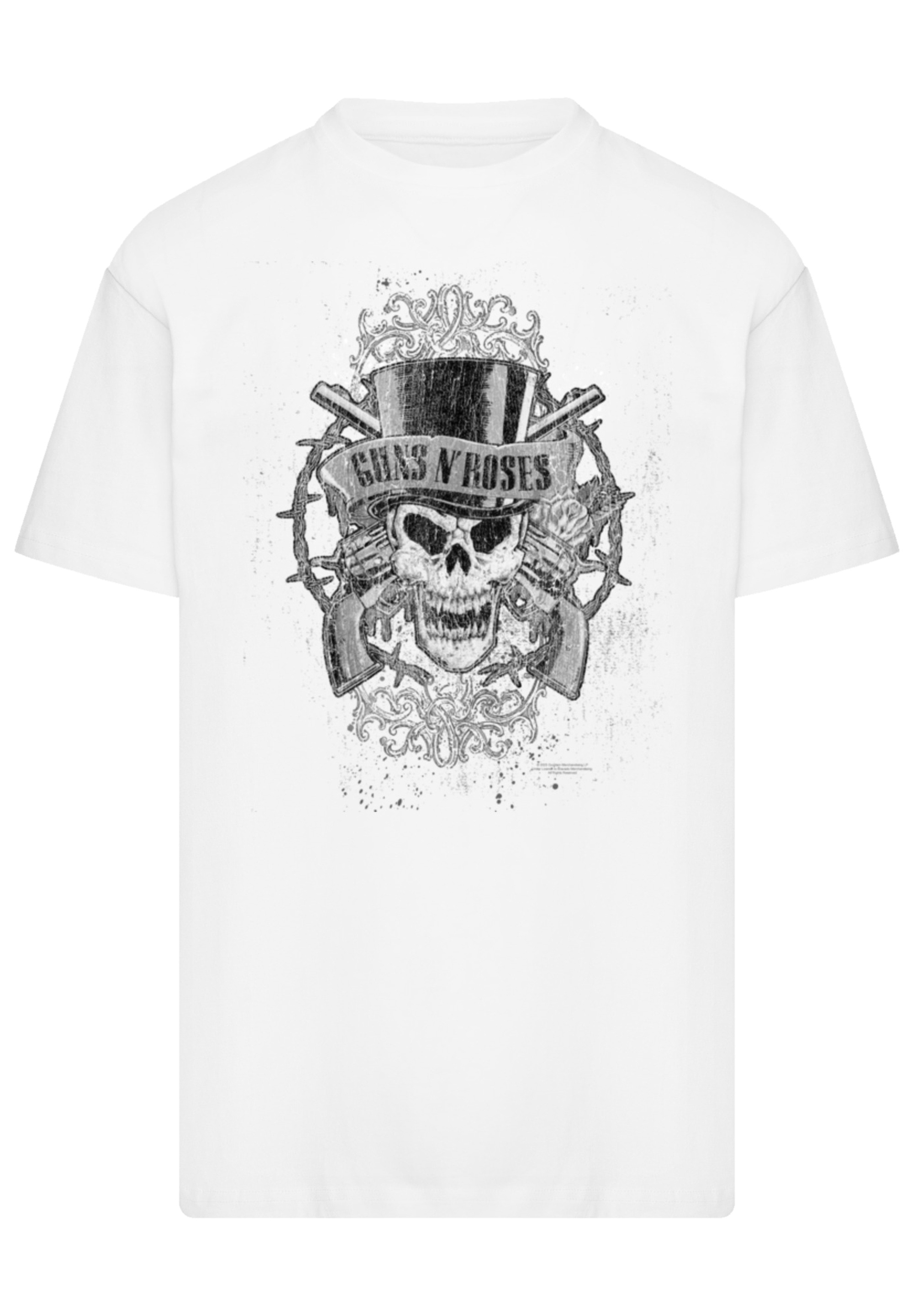 F4NT4STIC T-Shirt "Guns N Roses Skull and Pistols", Premium Qualität günstig online kaufen