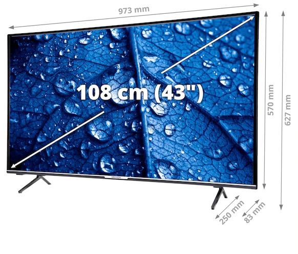 Medion® LED-Fernseher »MD31405 EU«, Full HD, Smart-TV