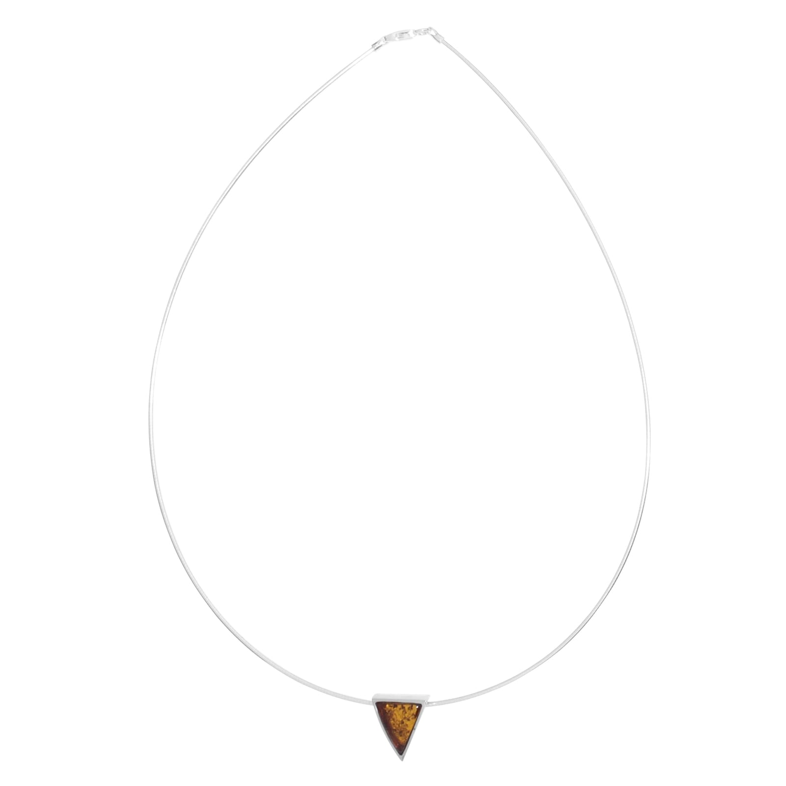 OSTSEE-SCHMUCK Kette mit Anhänger »- Gleiter-Classic 17 x 14 mm - Silber 925/000 - Bernstein«