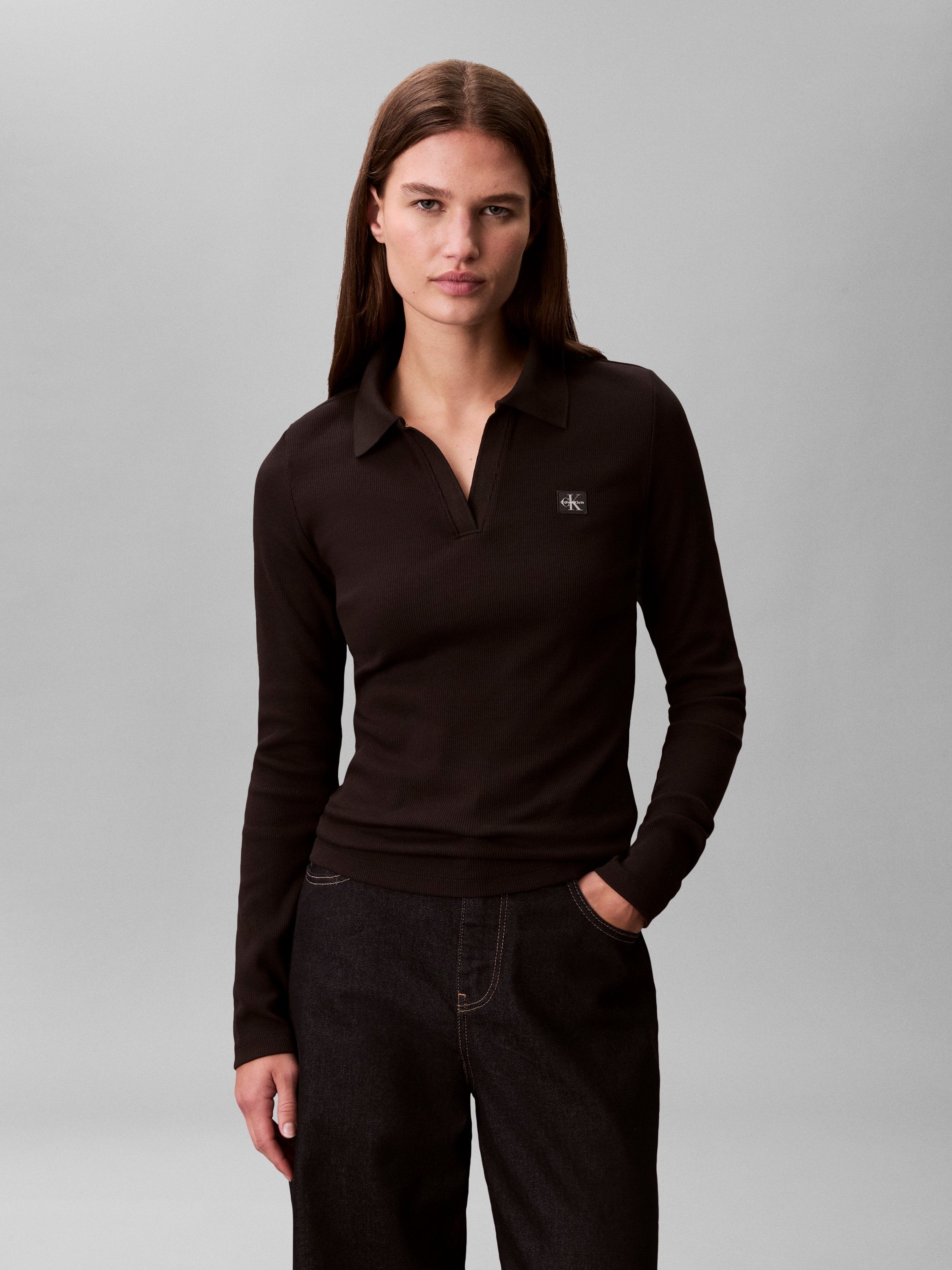 Calvin Klein Jeans Langarmbluse günstig online kaufen