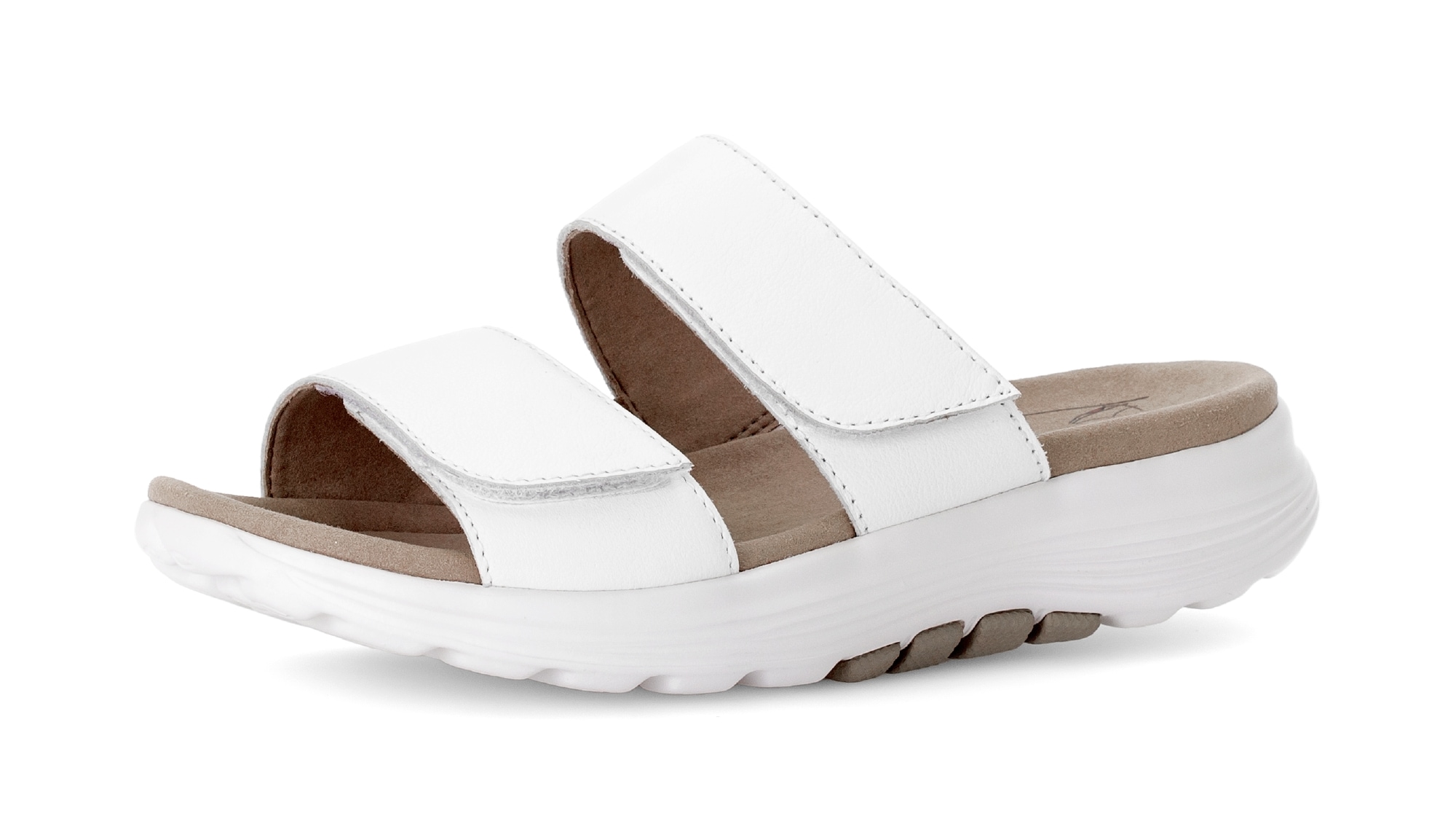 rollingsoft Pantolette Keilabsatz, Schlupfschuh, Sommerschuh in Komfortweite G (=weit)