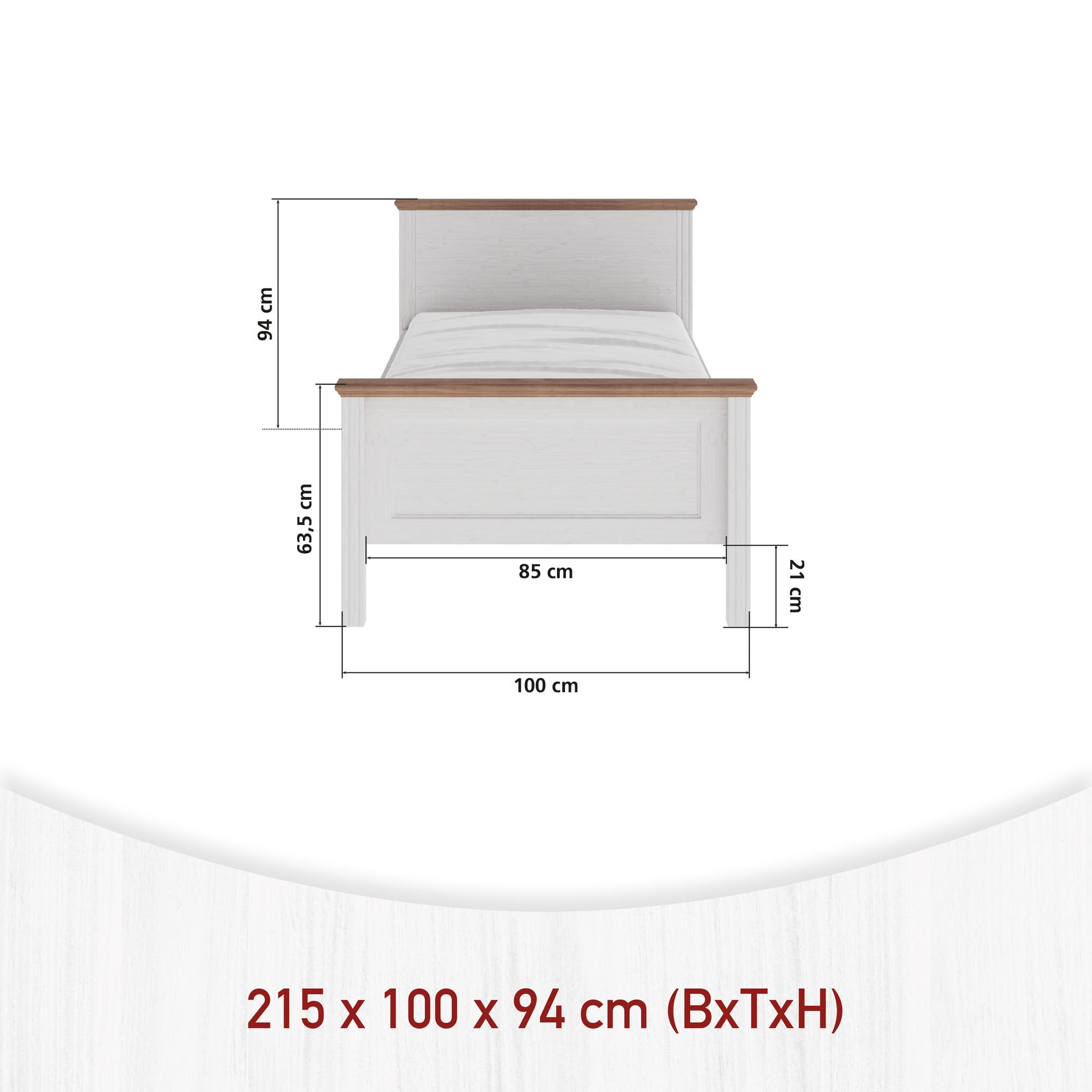 Inter Link Massivholzbett