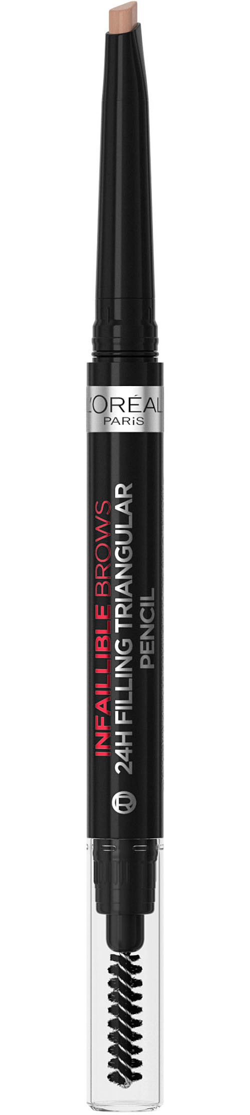L'ORÉAL PARIS Augenbrauenpflege »Infaillible Brows 24h Pencil«, mit sanfter Dreiecksspitze