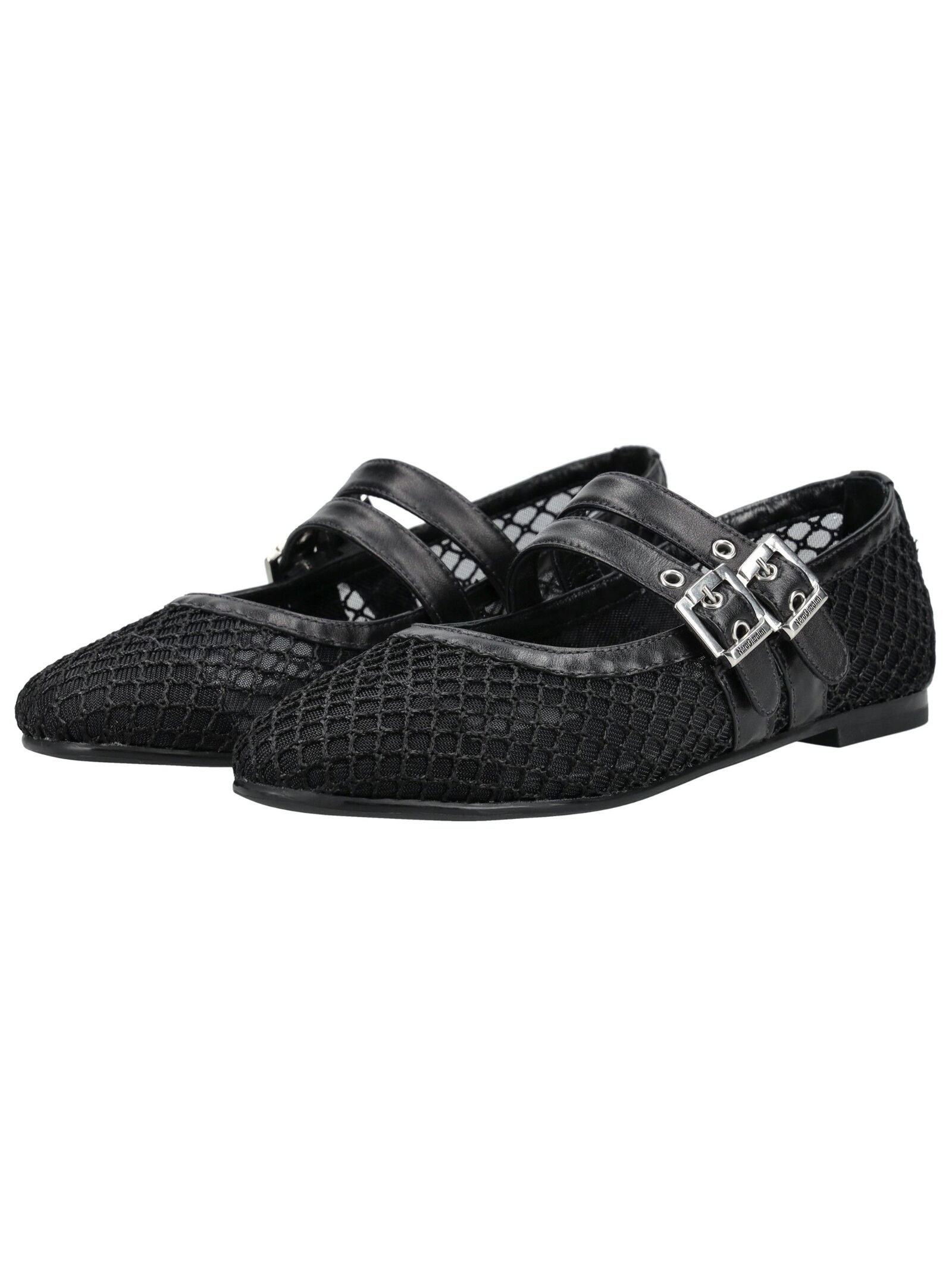 Nero Giardini Riemchenballerina »Nero Giardini Ballerinas Leder/Textil«