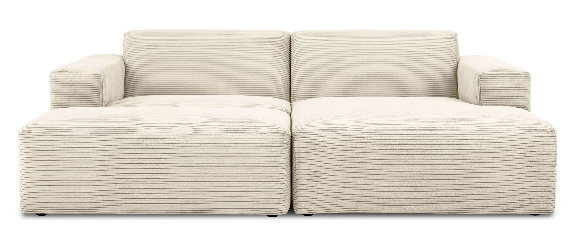 INOSIGN Ecksofa "Koa,228cm, L-Form, Modulsofa, Webstoff, Cord", Designsofa, günstig online kaufen