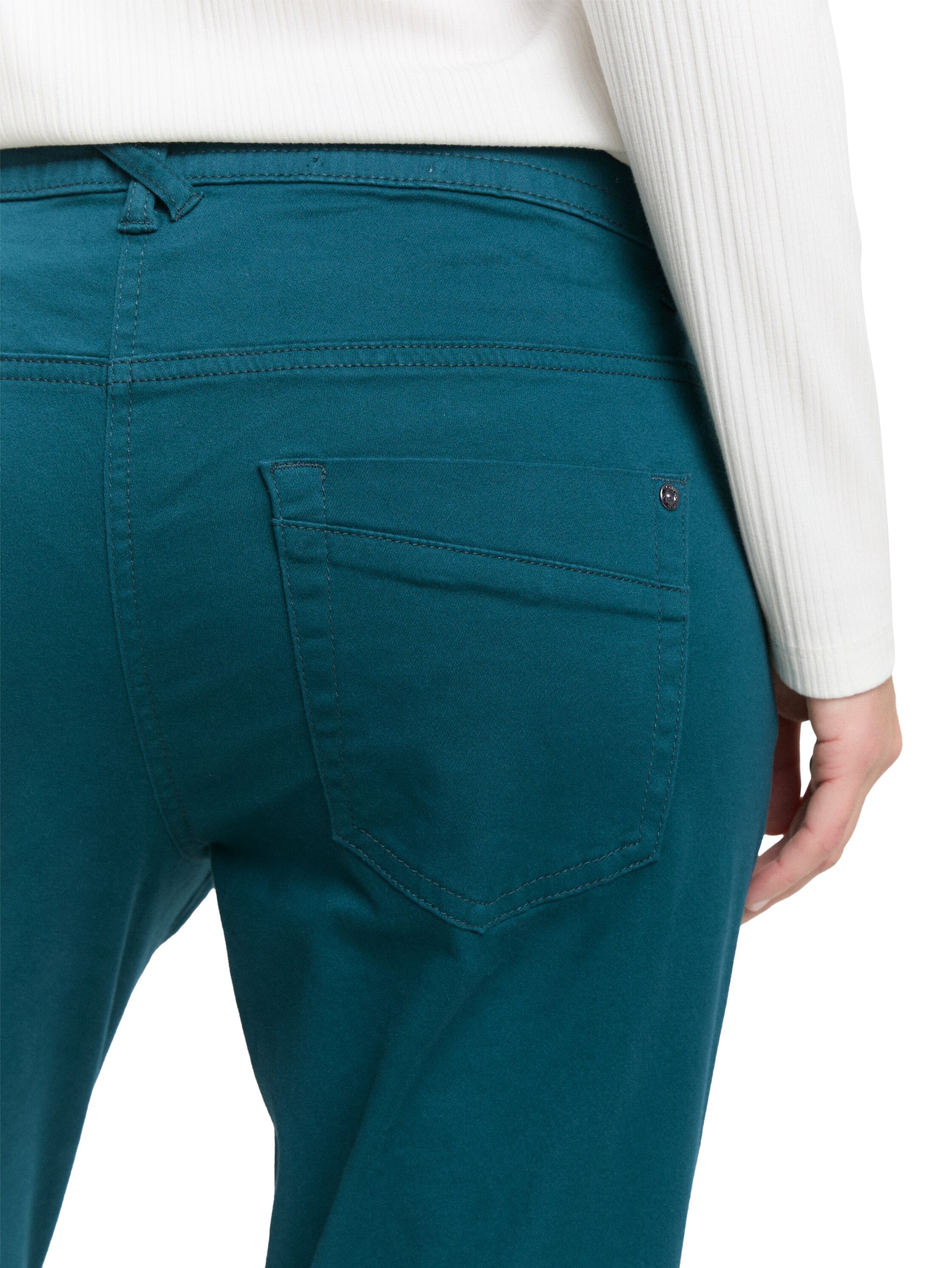 TOM TAILOR 7/8-Hose »Tapered«  mit Bindeband am Bündchen