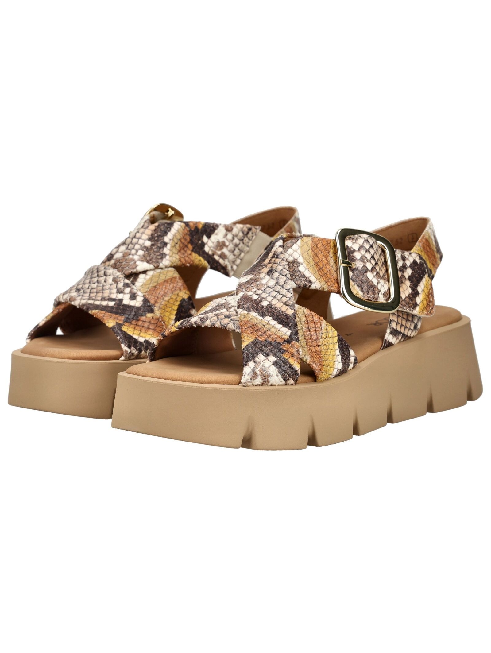 Gabor Plateausandaletten »Gabor Sandalen Leder«