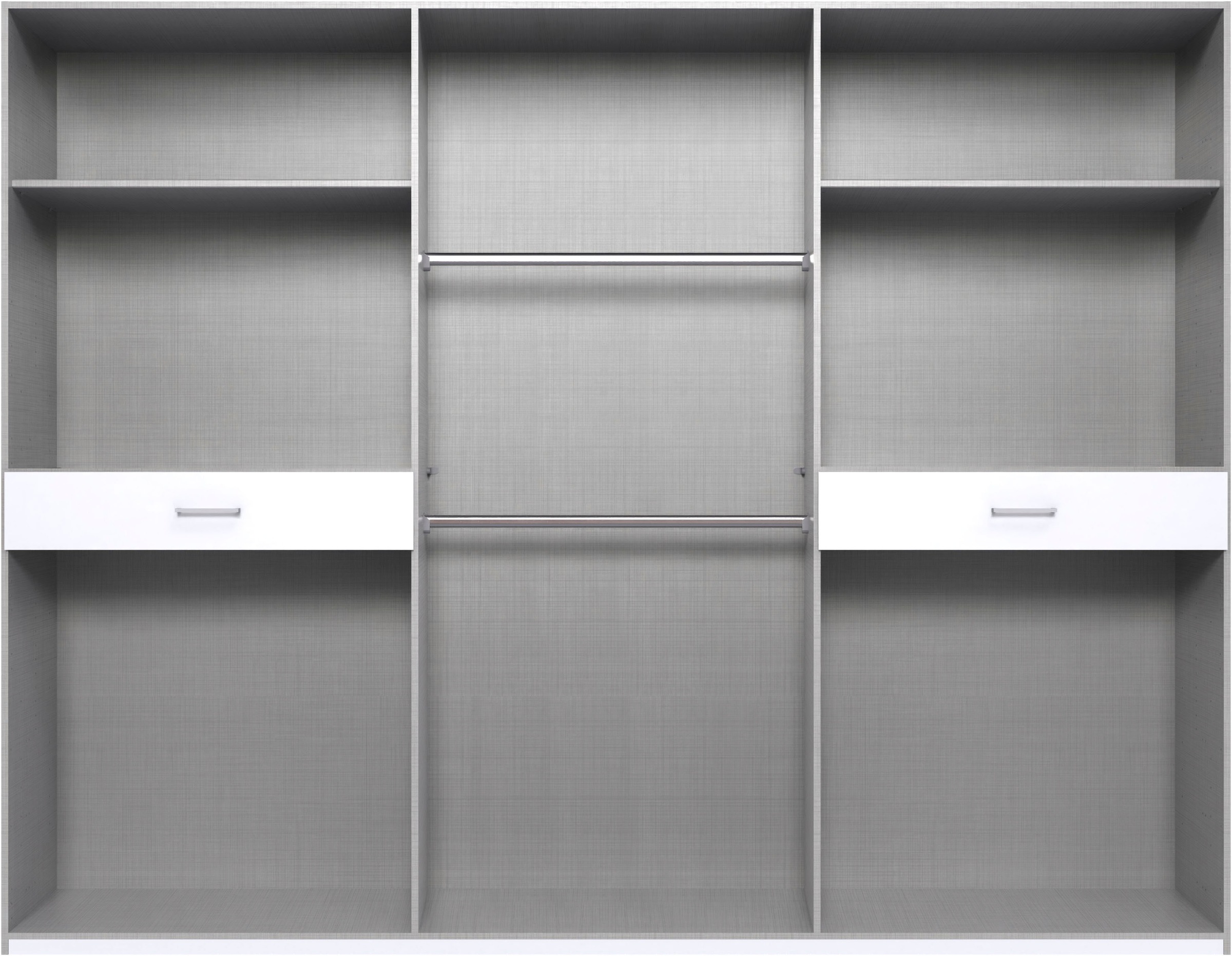 Thumbnail - Wimex Drehtürenschrank "Tibet Kleiderschrank mit sehr viel Stauraum, große Farbauswahl" mit jeweils 2 Schubladen auf beq...