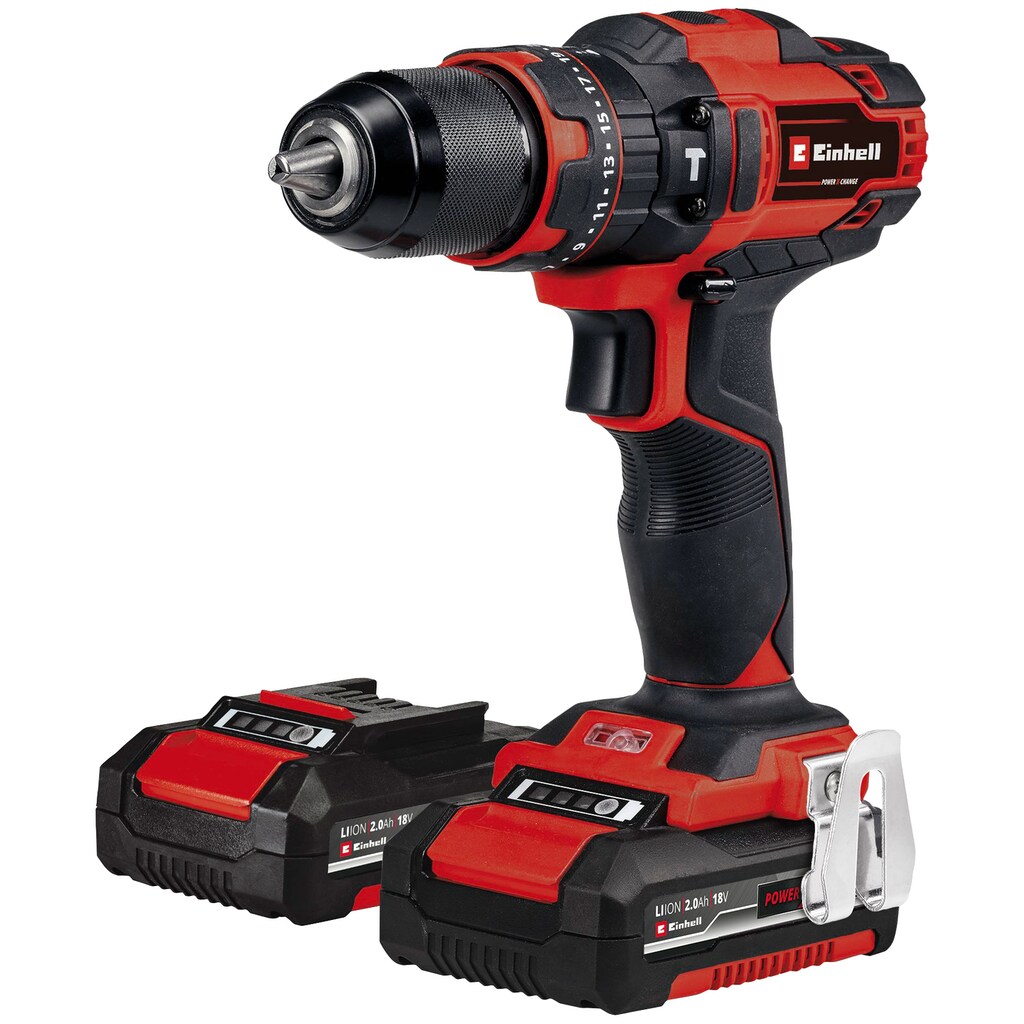 Einhell Akku-Schlagbohrschrauber »TE-CD 18/40 Li-i +64«, (Set)