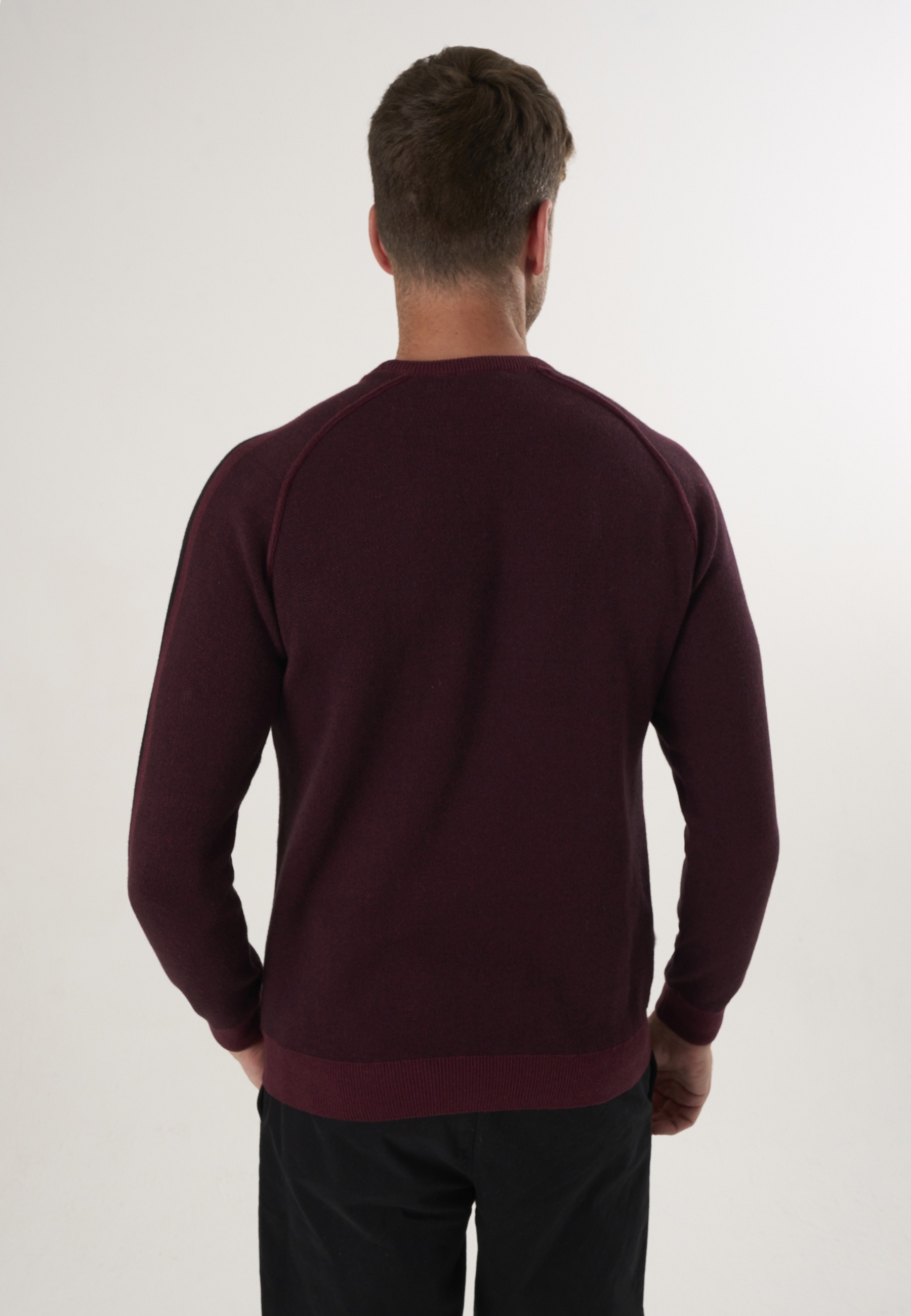 Felix Hardy Rundhalspullover »Basic-Pullover mit Rundhalsausschnitt«