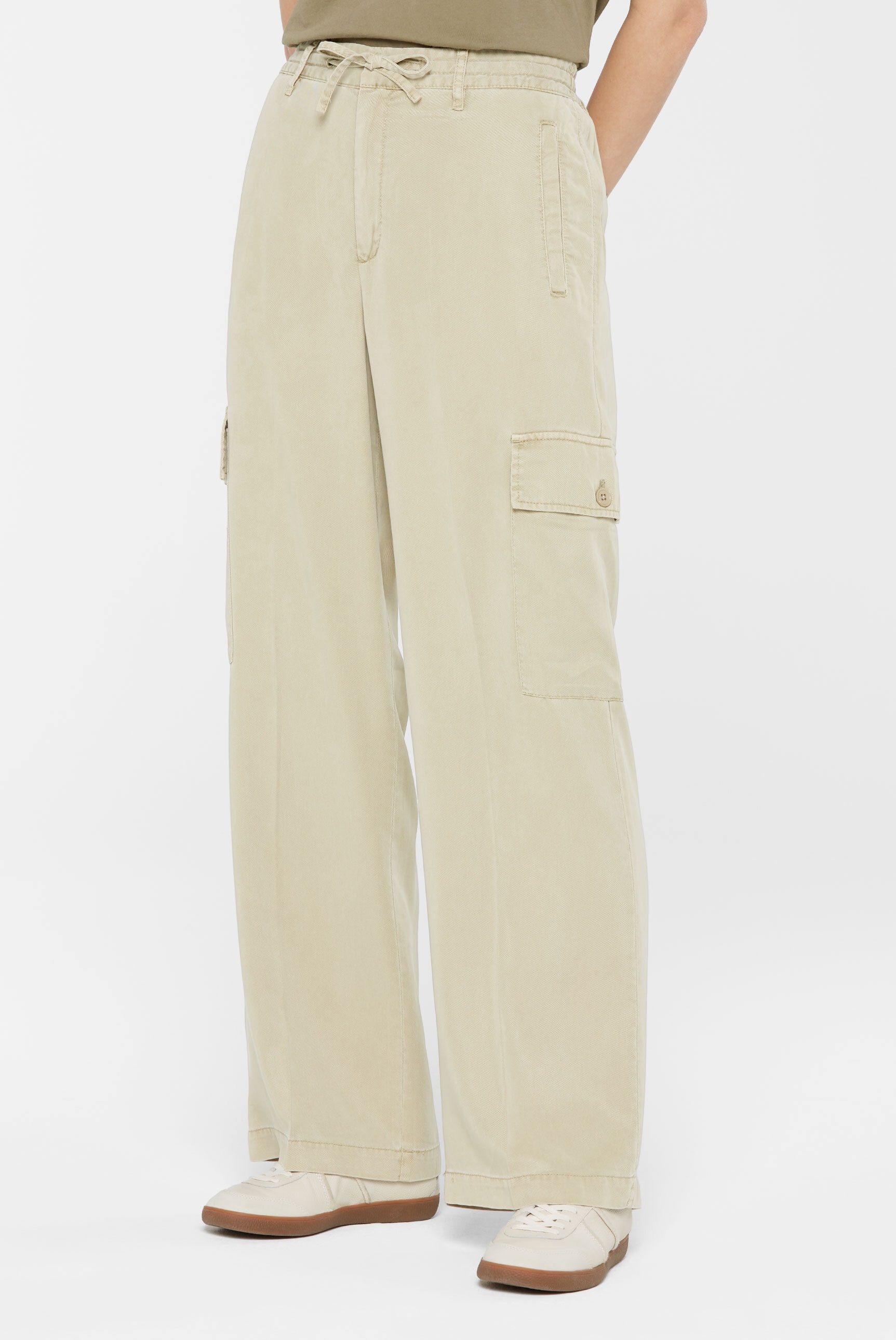 SENSES.THE LABEL Cargohose  mit Elastikbund