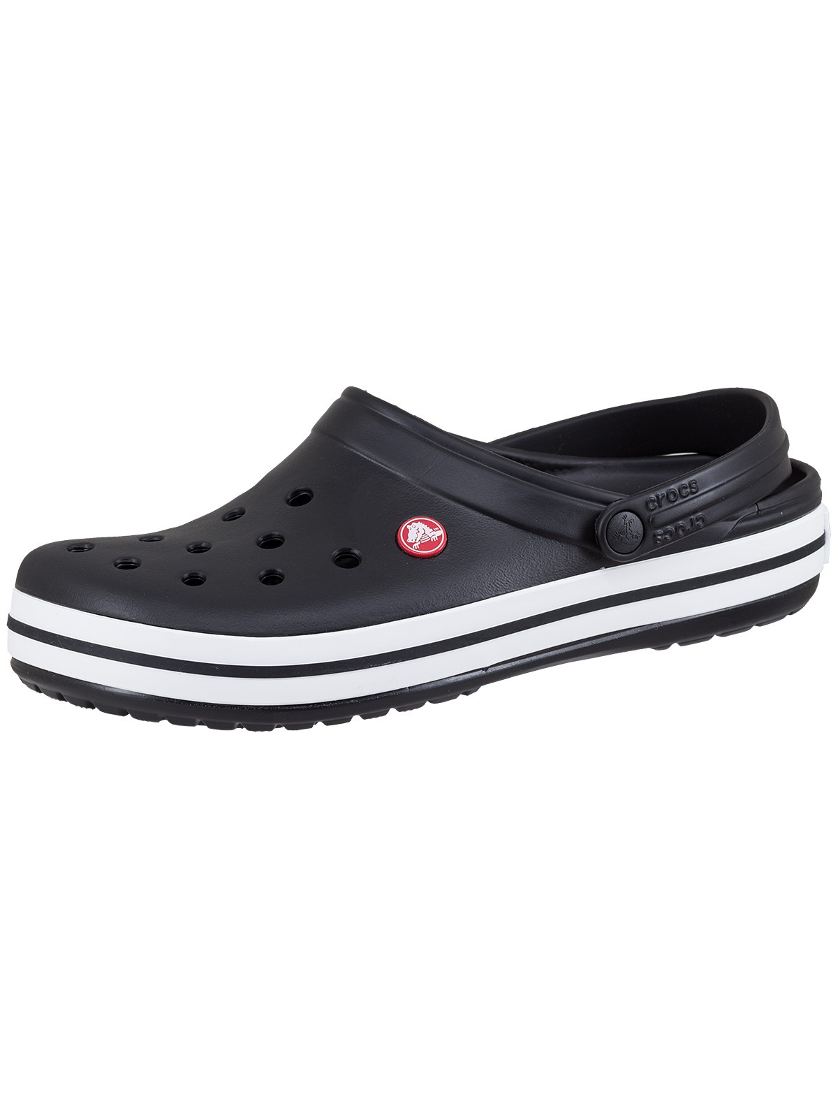 CROCS Clog "Freizeitschuhe Crocsband", Gr. 37, schwarz, Obermaterial: 100% Sonstiges Material (Ananasfaser) AM_PF ., Schuhe