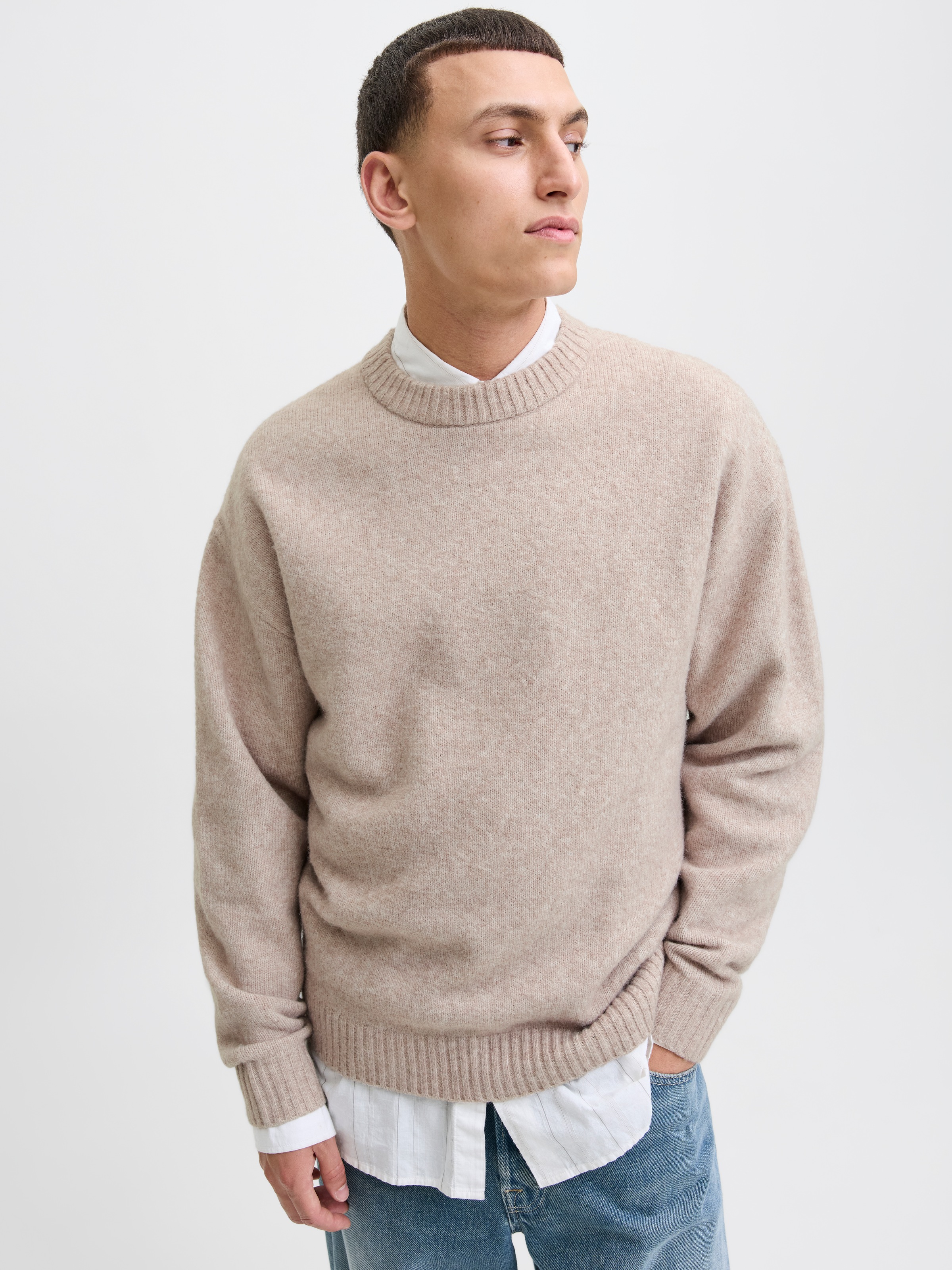 Jack & Jones Strickpullover "JJESOHO OLLIE KNIT CREW NECK SN" günstig online kaufen